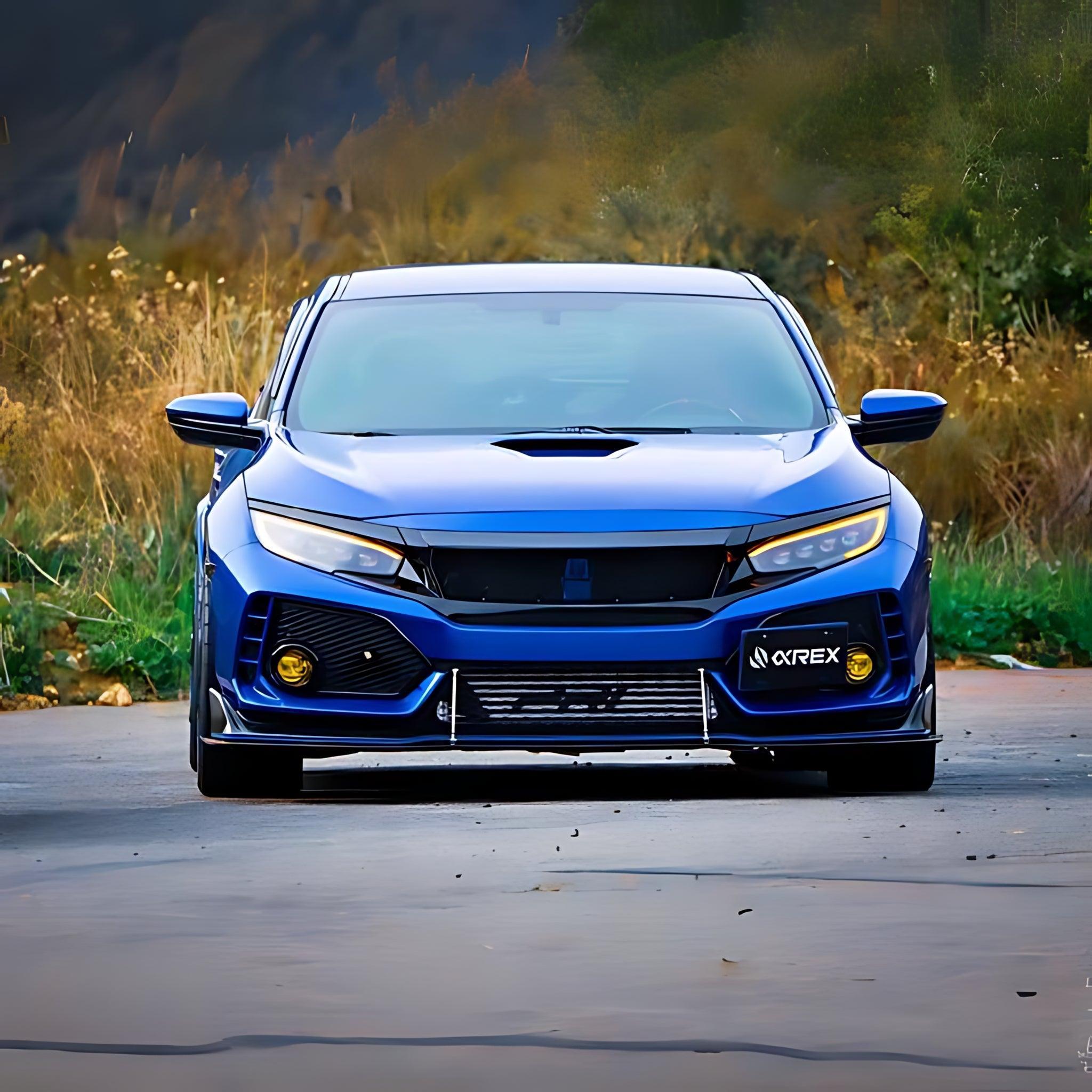 Honda Civic (2016-2021) Headlights | Alpharex – Custom Multicolor LED Lighting by RGB Halo Kits