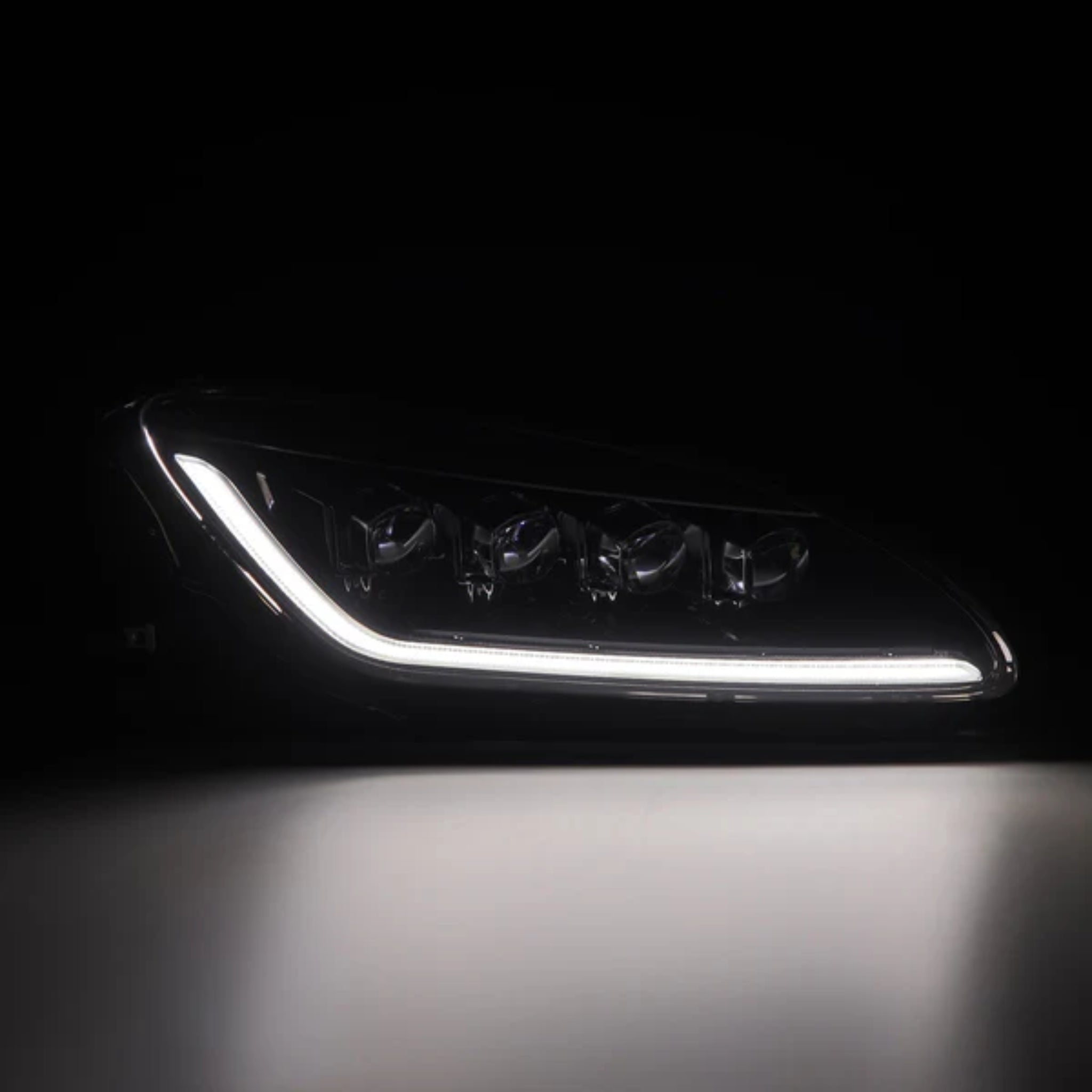 Honda S2000: Multicolor Flow Series Alphablack Headlights (1999-2009) | Alpharex – Custom Multicolor LED Lighting by RGB Halo Kits