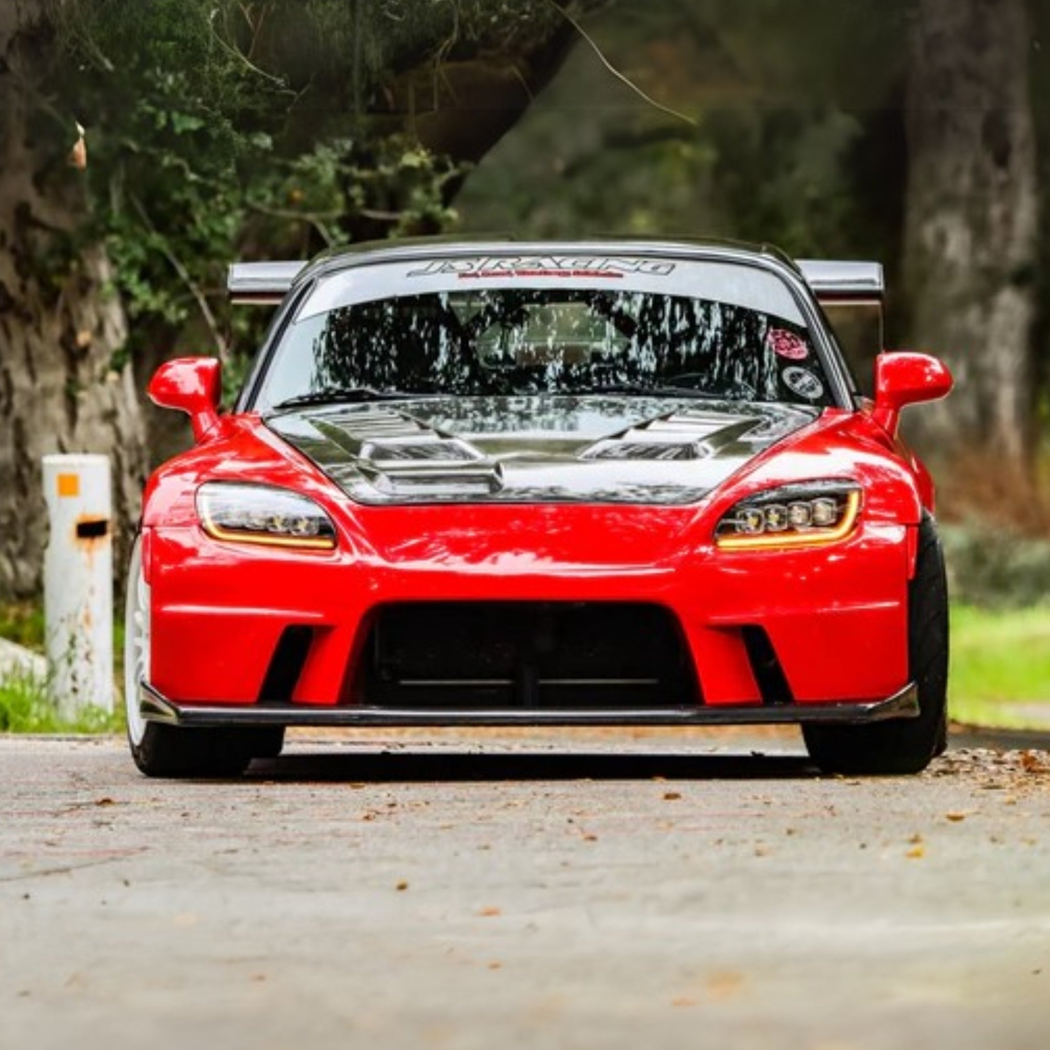 Honda S2000: Multicolor Flow Series Alphablack Headlights (1999-2009) | Alpharex – Custom Multicolor LED Lighting by RGB Halo Kits
