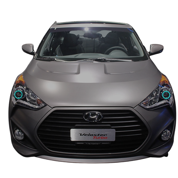 Hyundai Veloster Multicolor Halo Kit (2011-2014) – Custom Multicolor LED Lighting by RGB Halo Kits