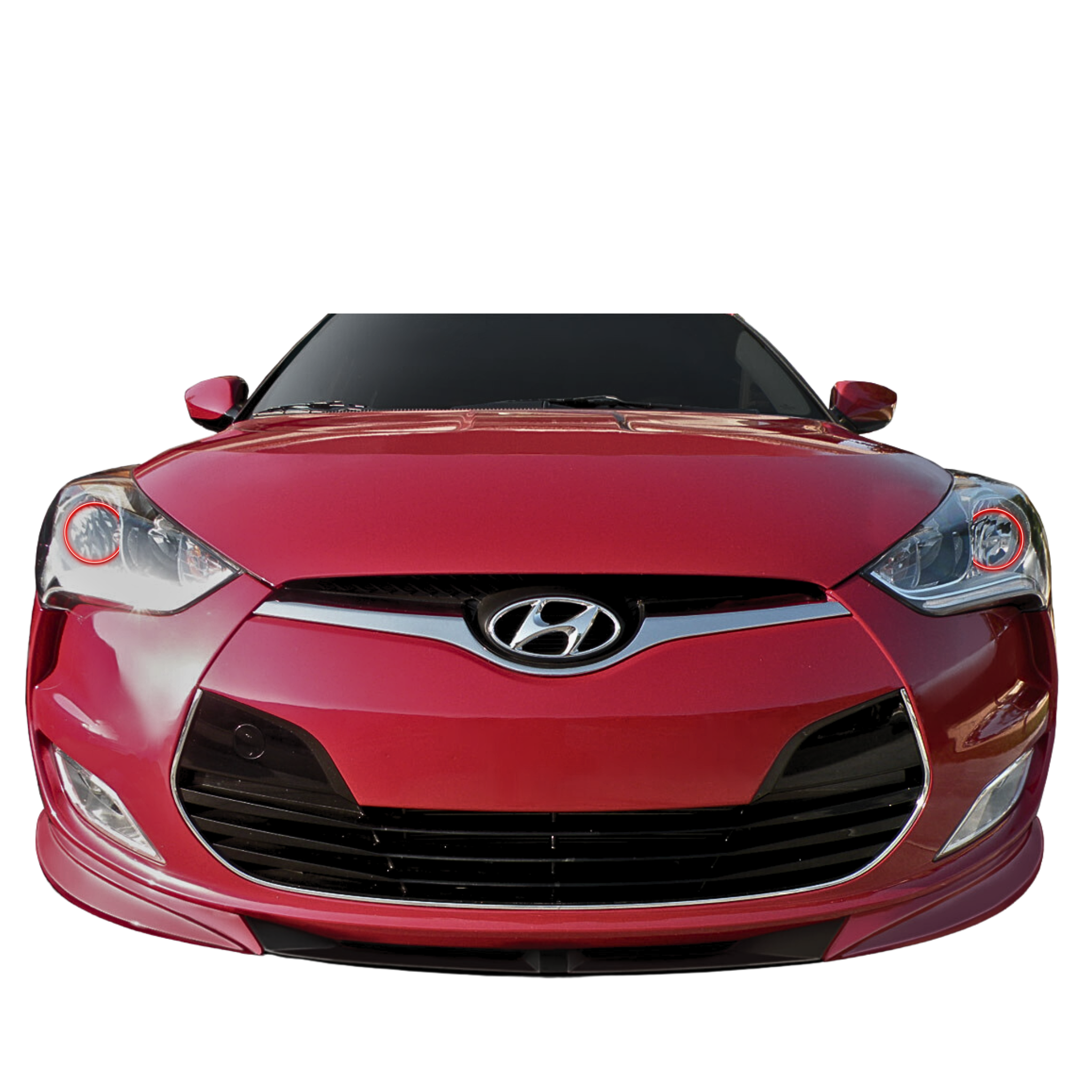 Hyundai Veloster Non-Projector Multicolor Halo Kit (2011-2014) – Custom Multicolor LED Lighting by RGB Halo Kits