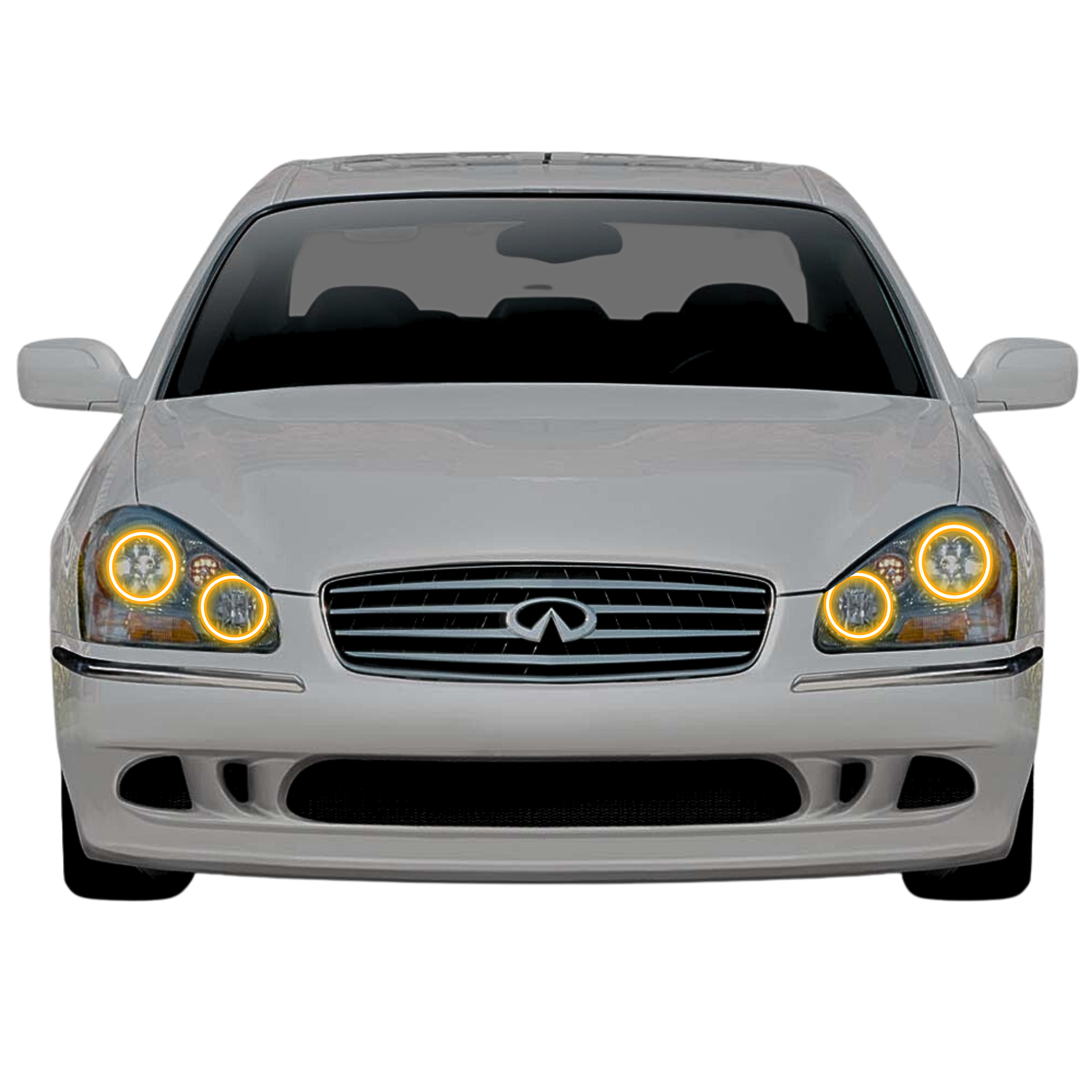 Infiniti Q45 Sedan Multicolor Halo Kit (2003-2006) – Custom Multicolor LED Lighting by RGB Halo Kits