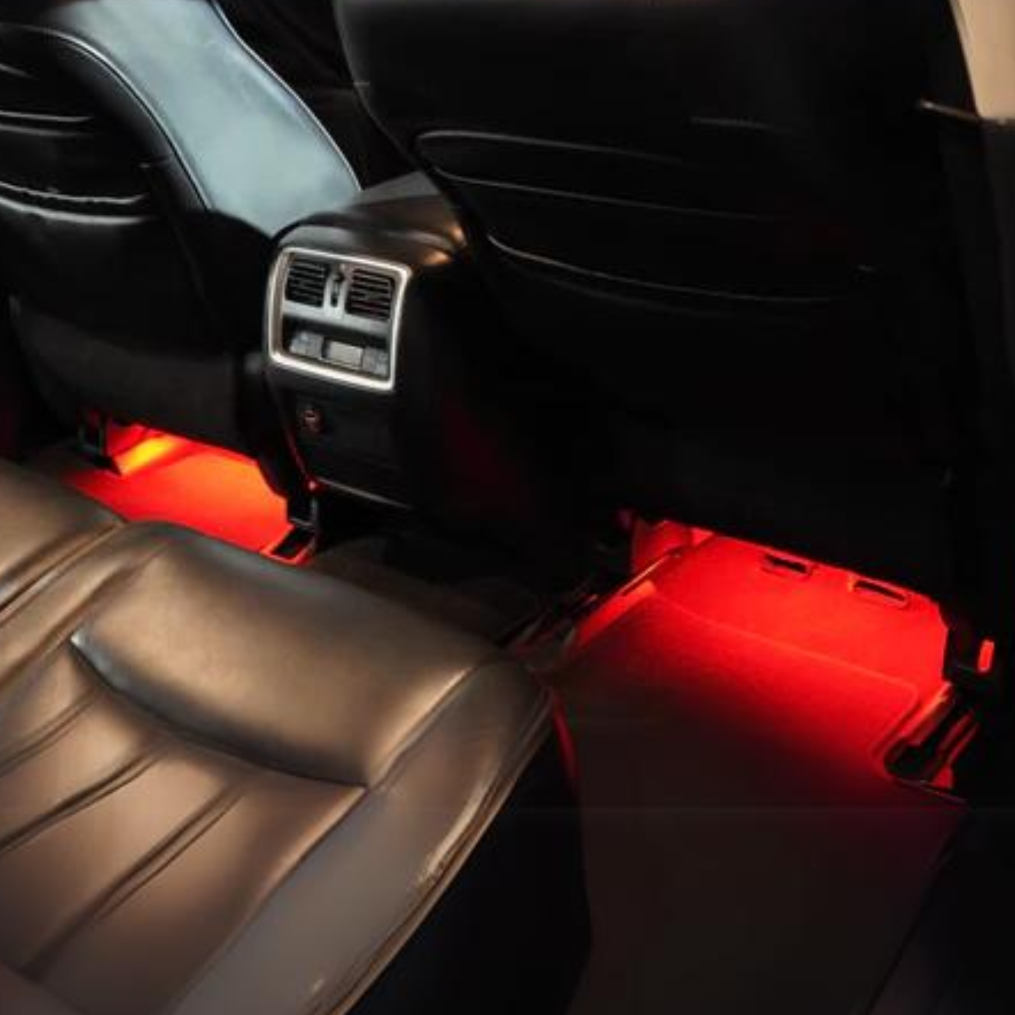 Interior Footwell Ambient Lighting Kit | Front + Rear Coverage – Custom Multicolor LED Lighting by RGB Halo Kits