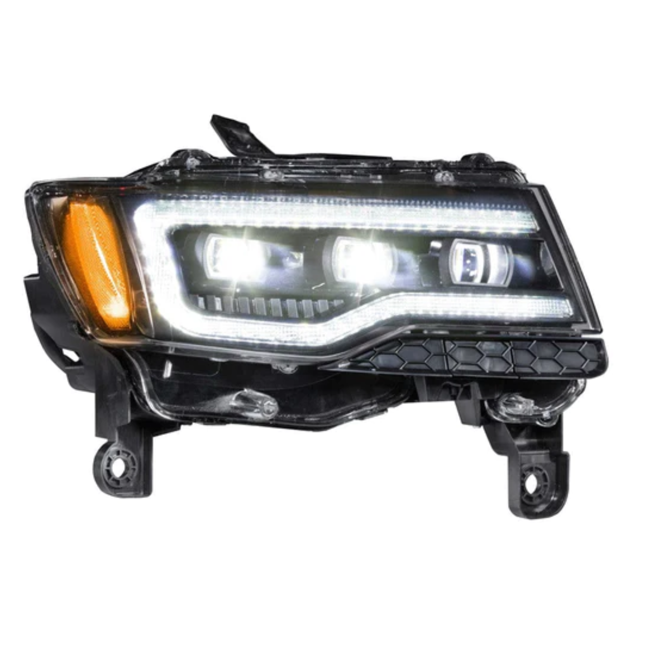 JEEP GRAND CHEROKEE: XB Morimoto LED HEADLIGHTS (2014 - 2022) – Custom Multicolor LED Lighting by RGB Halo Kits