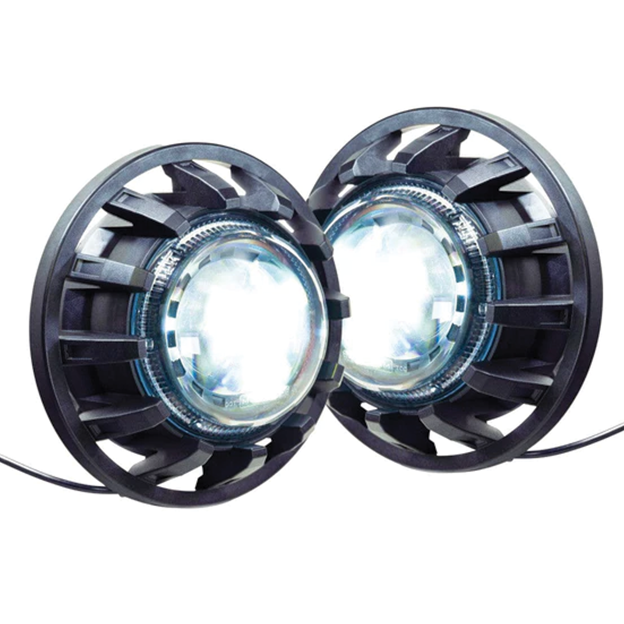 JEEP WRANGLER (JK): SUPER7 HEADLIGHTS (2007 - 2017) – Custom Multicolor LED Lighting by RGB Halo Kits