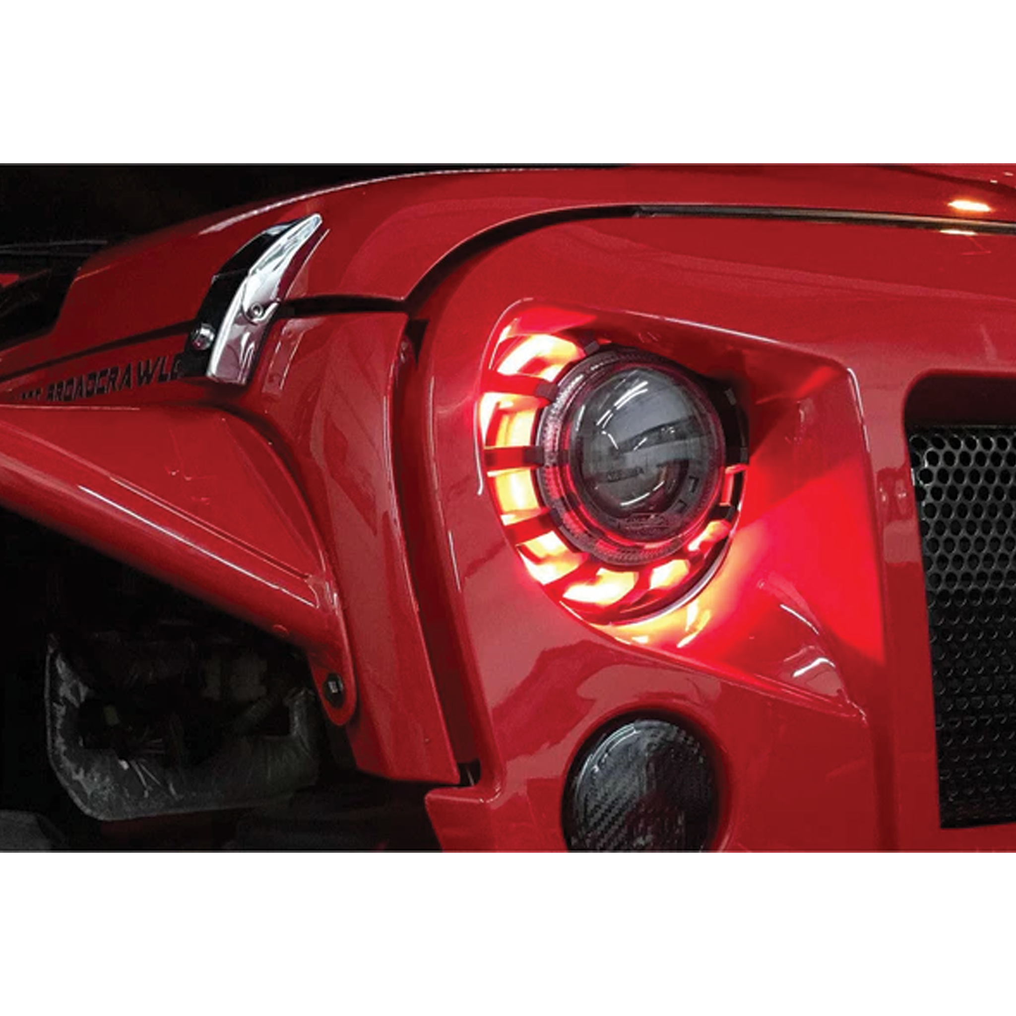 JEEP WRANGLER (JK): SUPER7 HEADLIGHTS (2007 - 2017) – Custom Multicolor LED Lighting by RGB Halo Kits