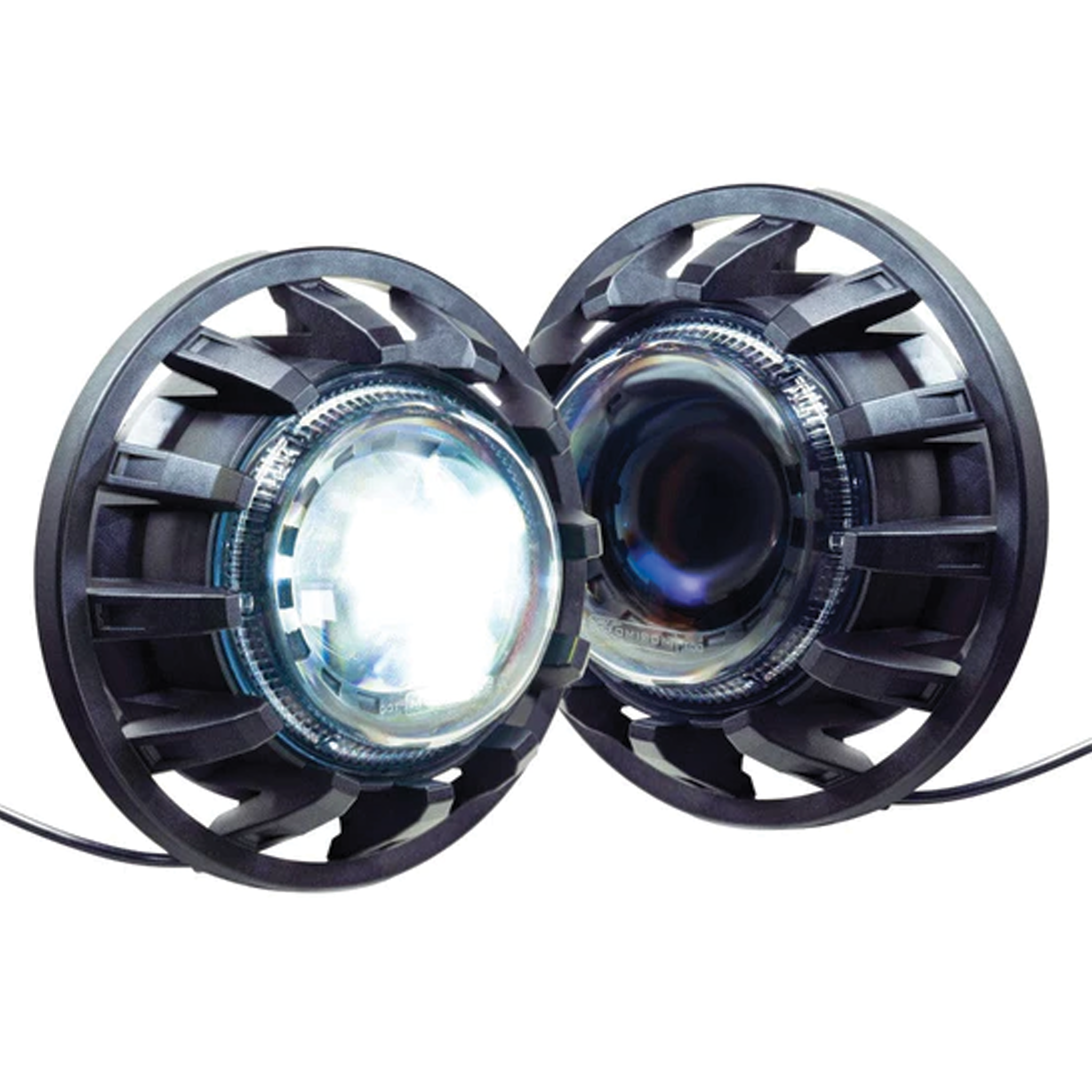 JEEP WRANGLER (JK): SUPER7 HEADLIGHTS (2007 - 2017) – Custom Multicolor LED Lighting by RGB Halo Kits