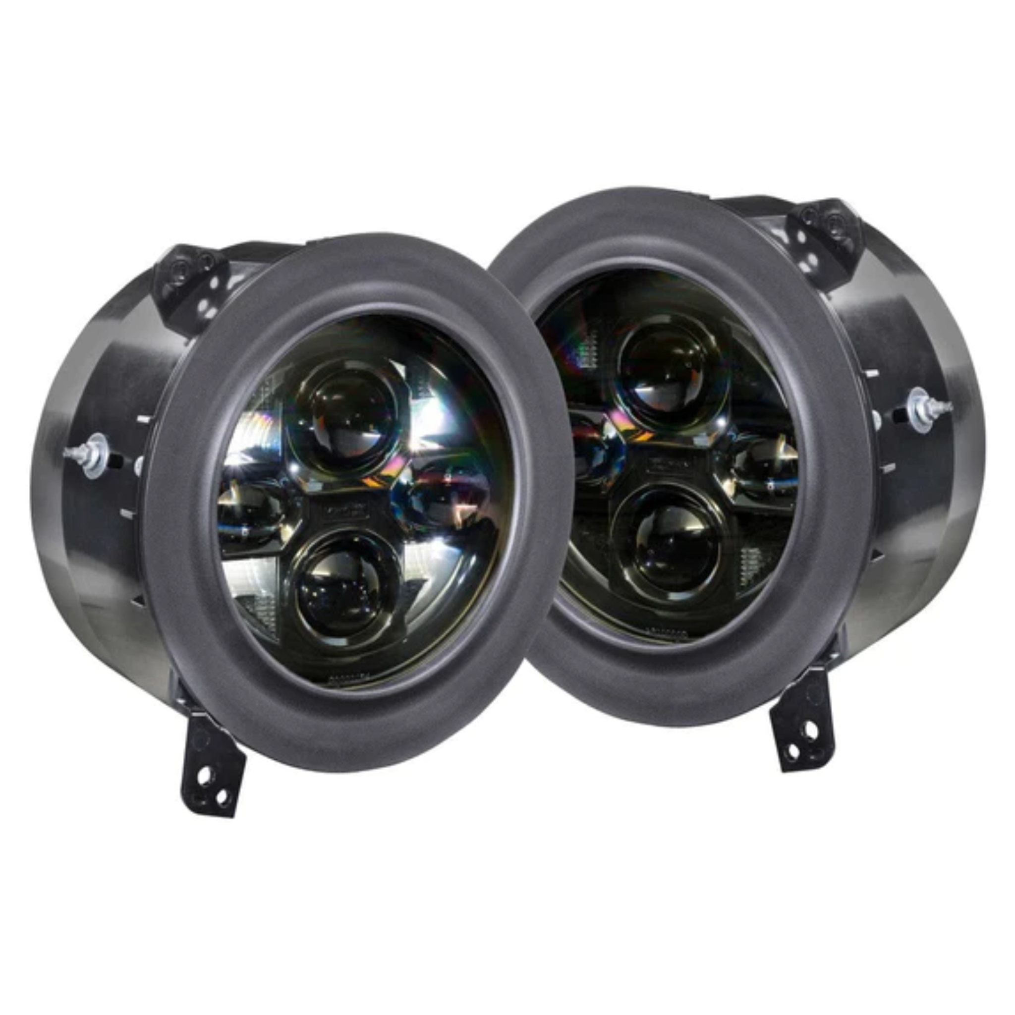 JEEP WRANGLER JL / GLADIATOR JT: SEALED7 HEADLIGHTS (2018 - 2024) – Custom Multicolor LED Lighting by RGB Halo Kits