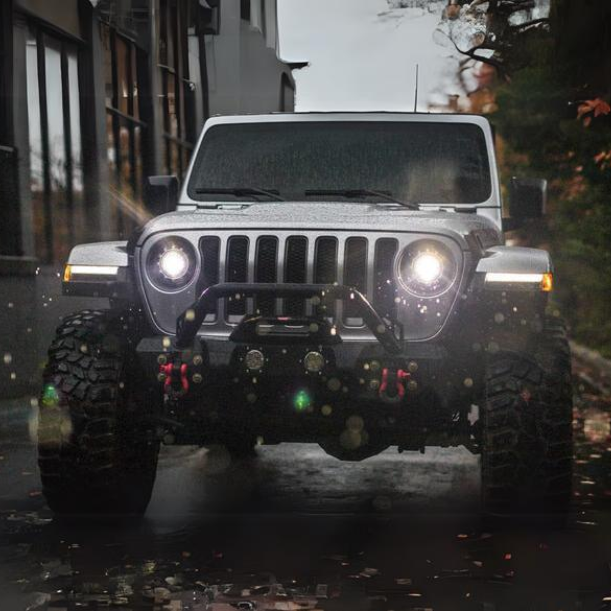 JEEP WRANGLER JL / GLADIATOR JT: SUPER7 HEADLIGHTS (2018 - 2023) – Custom Multicolor LED Lighting by RGB Halo Kits