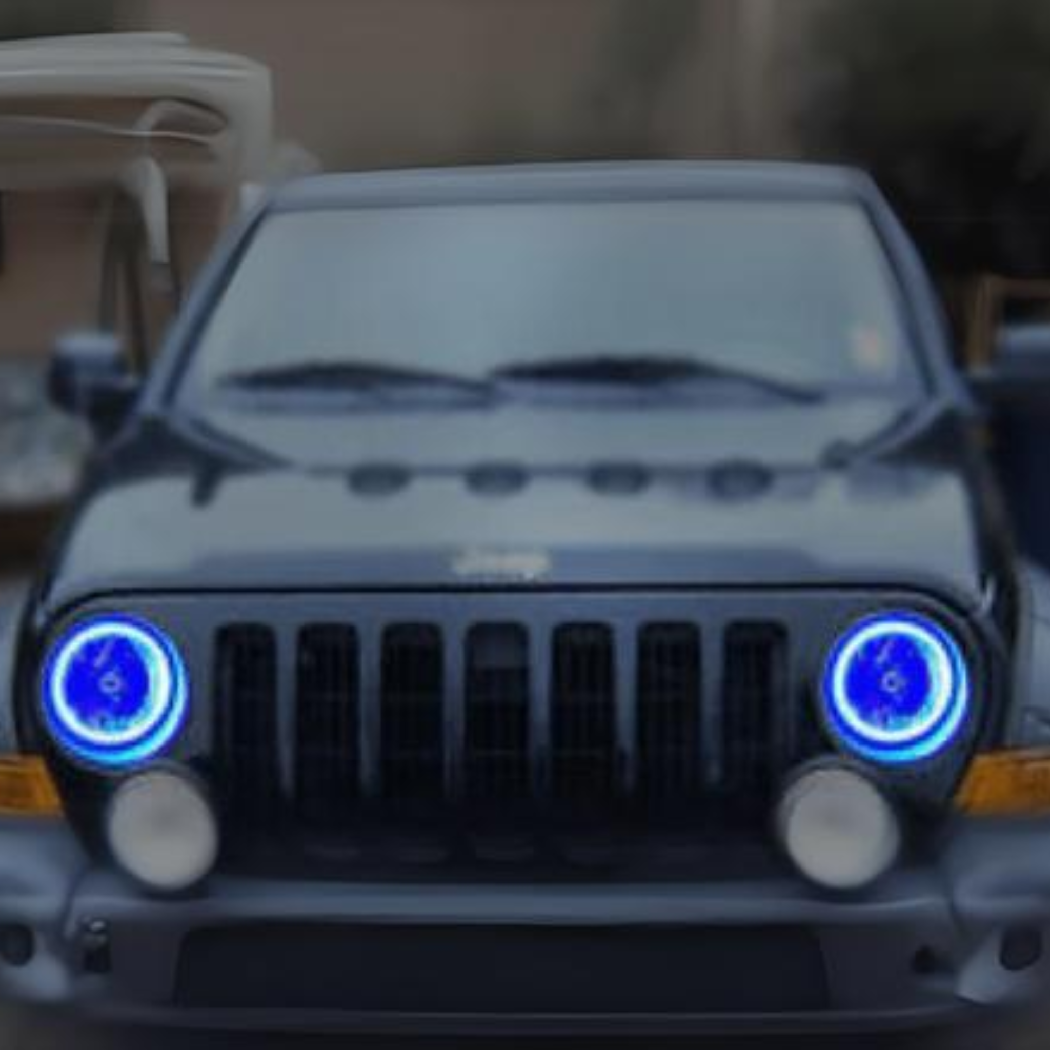 Jeep Liberty Multicolor Halo Kit (2002-2007) – Custom Multicolor LED Lighting by RGB Halo Kits