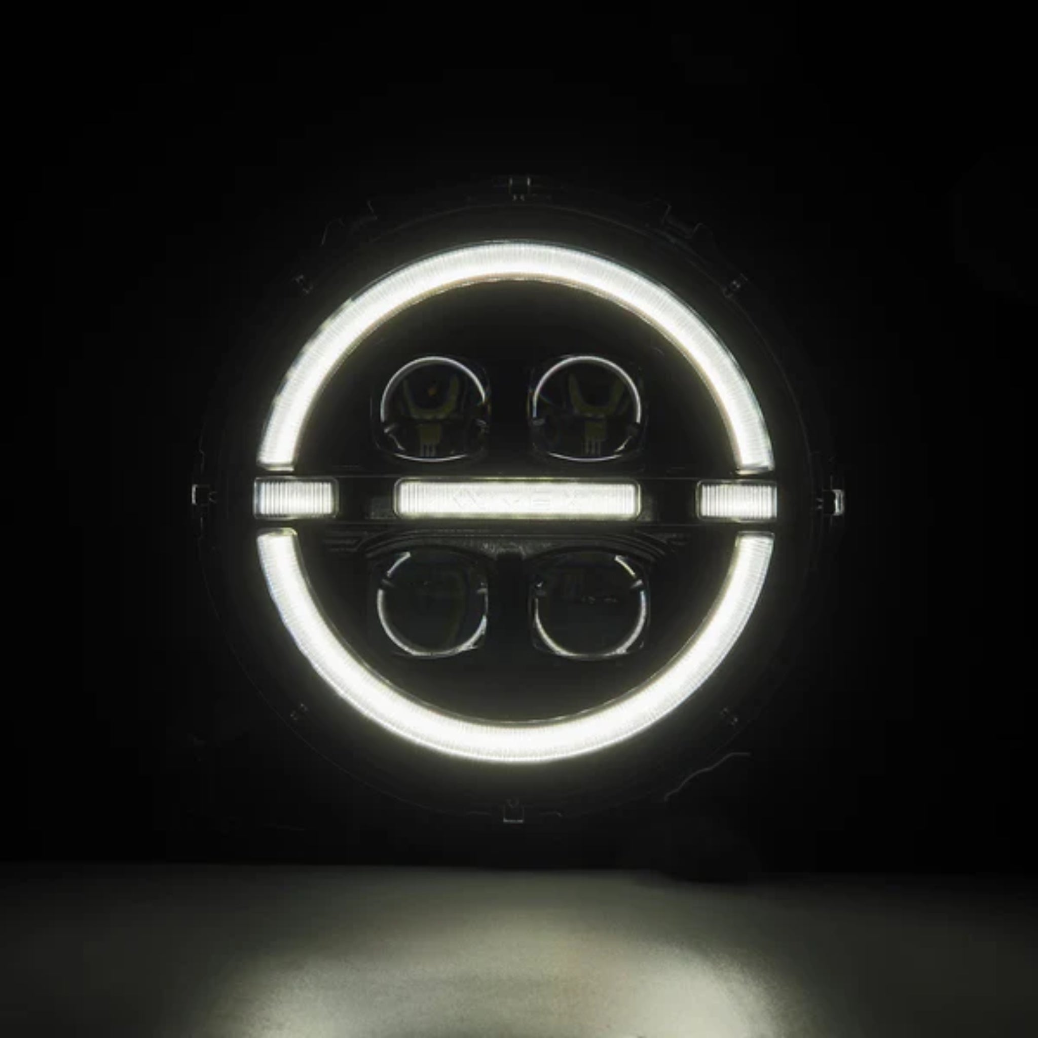 Jeep Wrangler JL/Gladiator JT (2018-2025) Headlights | Alpharex – Custom Multicolor LED Lighting by RGB Halo Kits