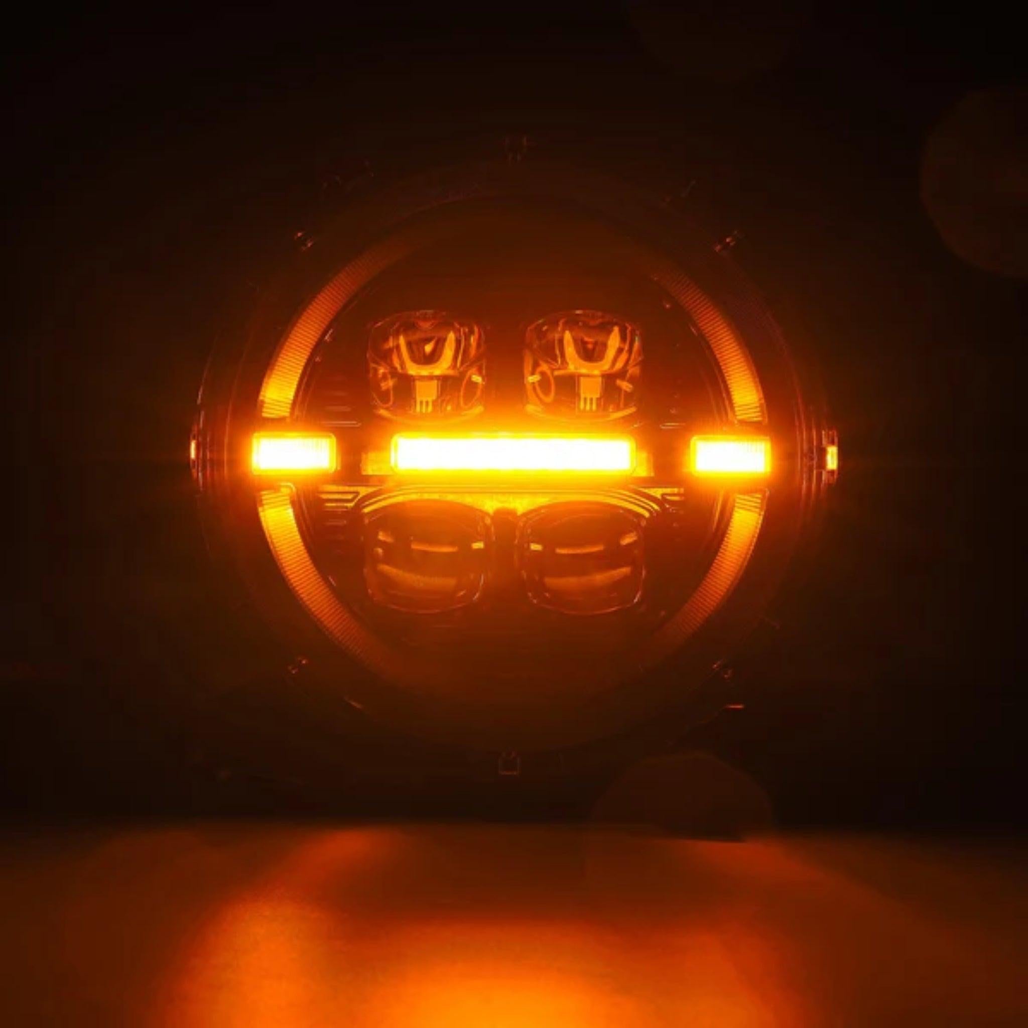 Jeep Wrangler JL/Gladiator JT (2018-2025) Headlights | Alpharex – Custom Multicolor LED Lighting by RGB Halo Kits