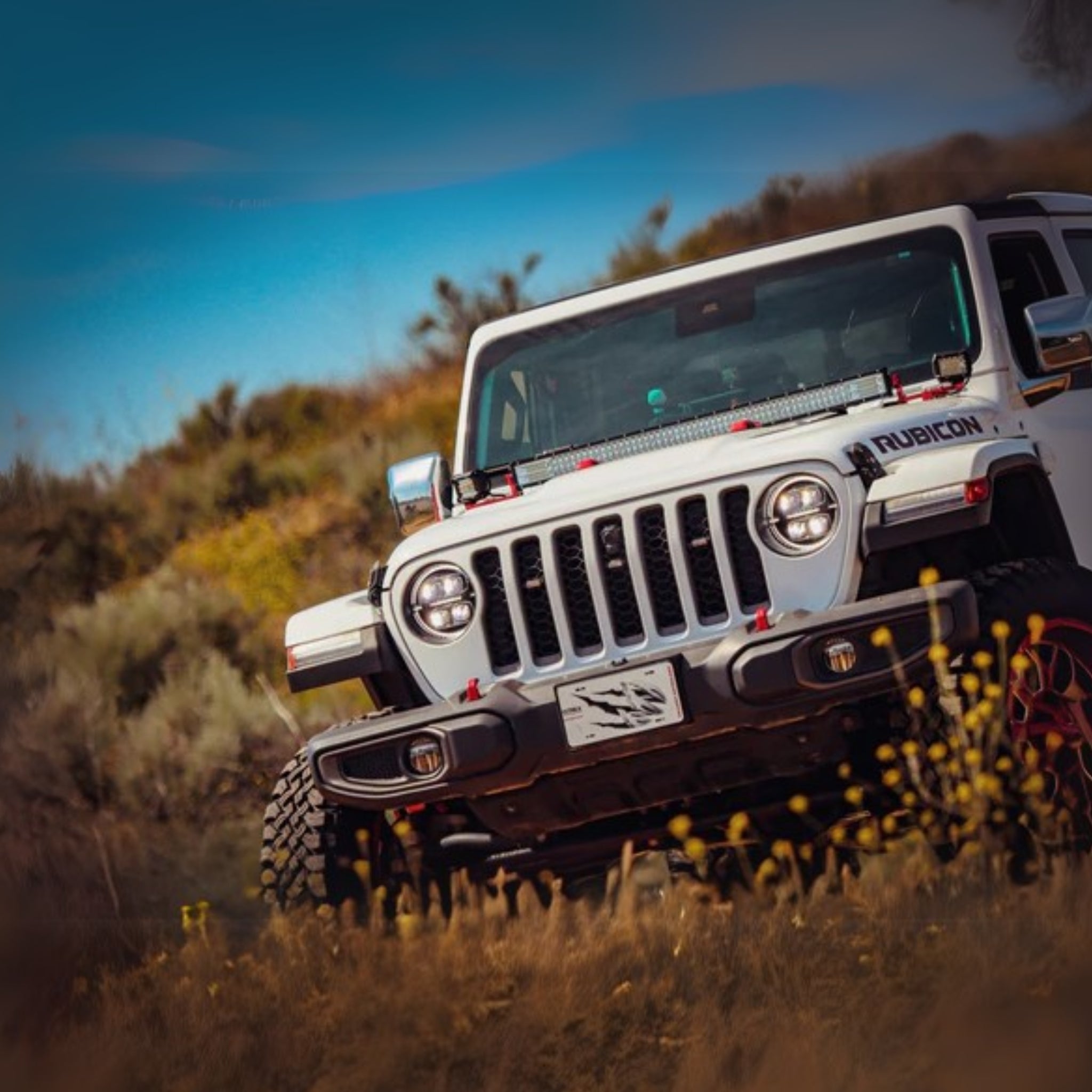 Jeep Wrangler JL/Gladiator JT (2018-2025) Headlights | Alpharex – Custom Multicolor LED Lighting by RGB Halo Kits