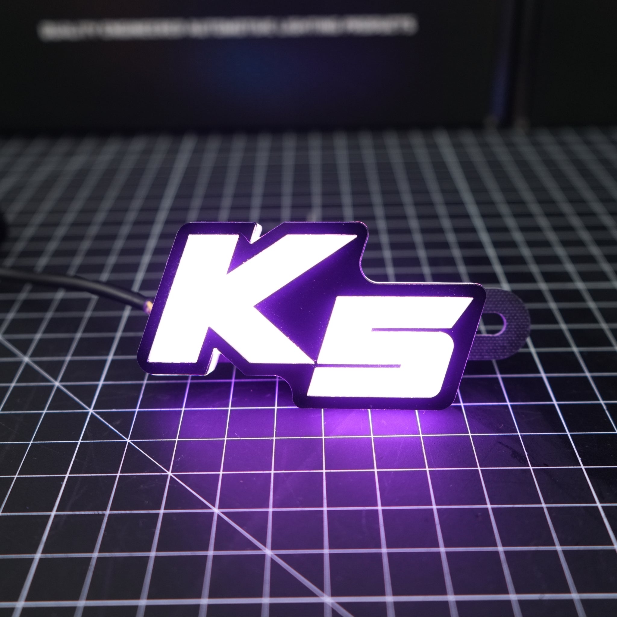 Kia K5 LED Badge: (Multicolor Flow) – Custom Multicolor LED Lighting by RGB Halo Kits