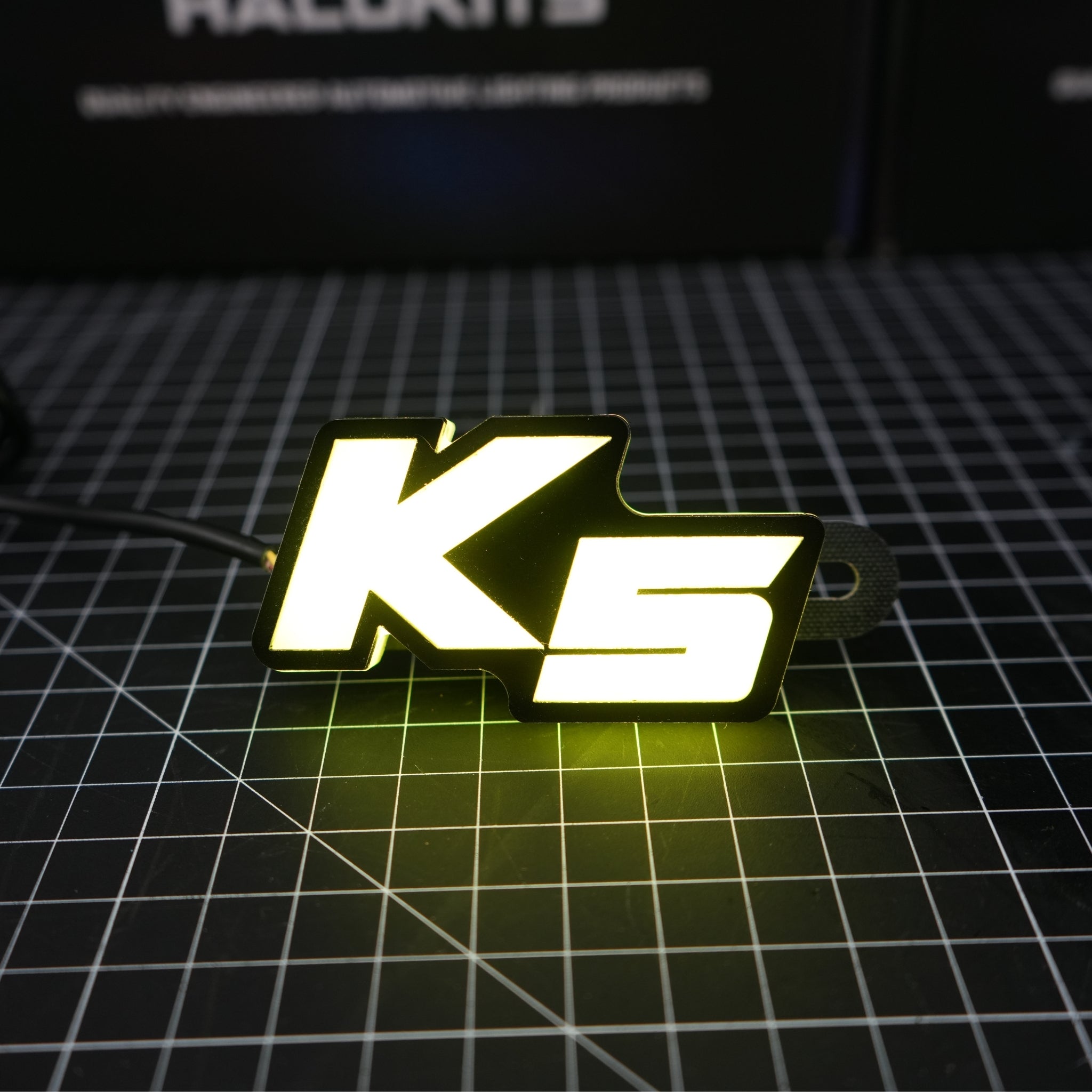 Kia K5 LED Badge: (Multicolor Flow) – Custom Multicolor LED Lighting by RGB Halo Kits