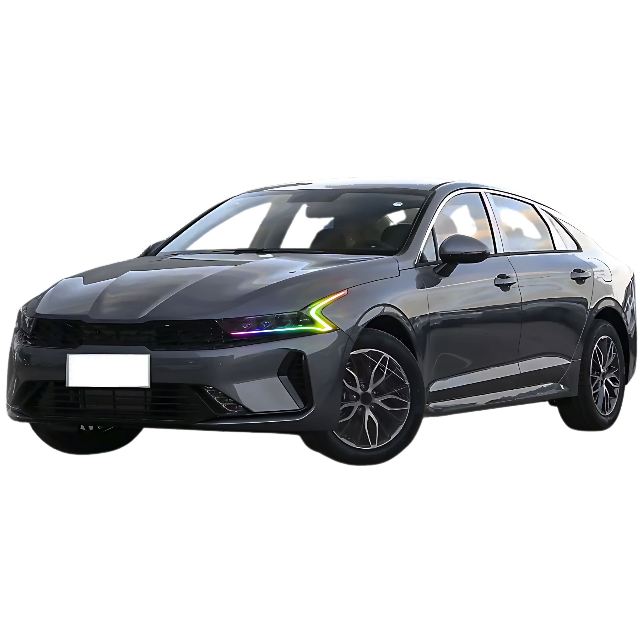 Kia K5 LX/EX: Multicolor Flow Series LED Headlights (2021-2022) – Custom Multicolor LED Lighting by RGB Halo Kits