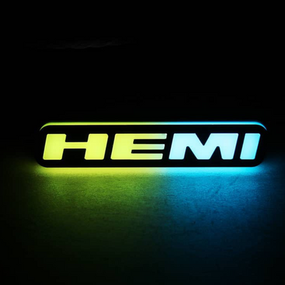 LED Badges: Multicolor (Mopar vehicles) – Custom Multicolor LED Lighting by RGB Halo Kits