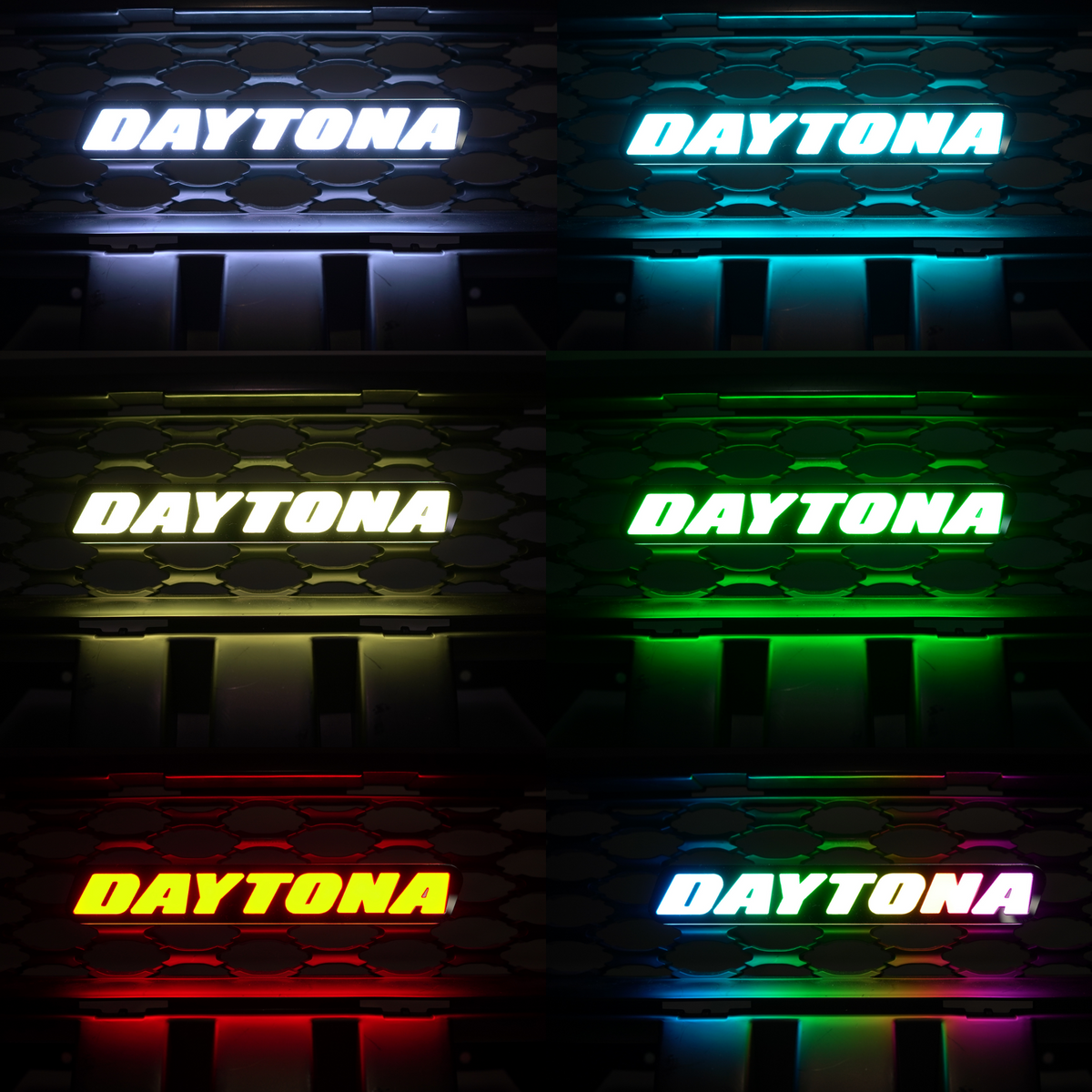 LED Badges: Multicolor Flow