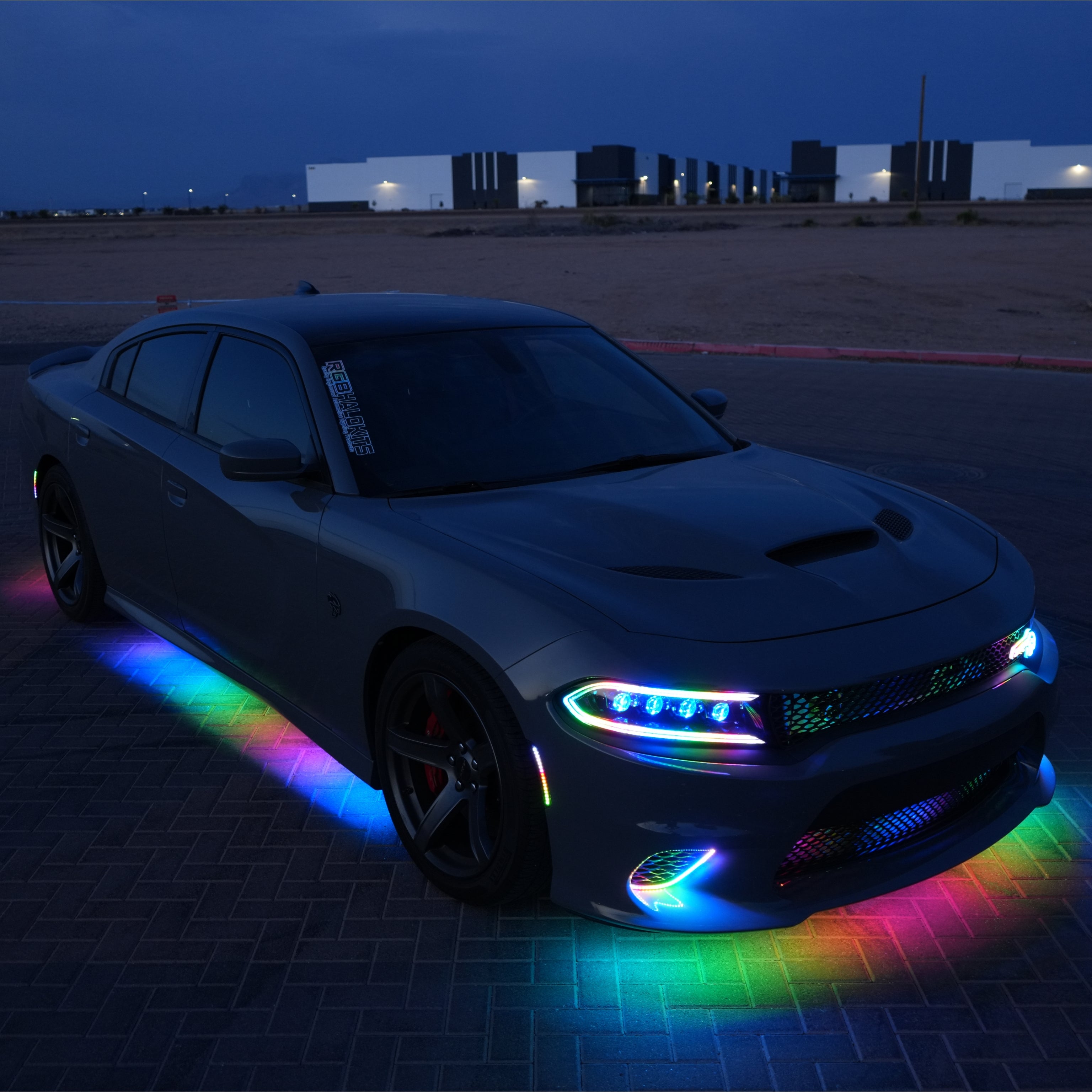 LED Underglow Lighting Kit 3.0 | 4pc Flexible – Custom Multicolor LED Lighting by RGB Halo Kits