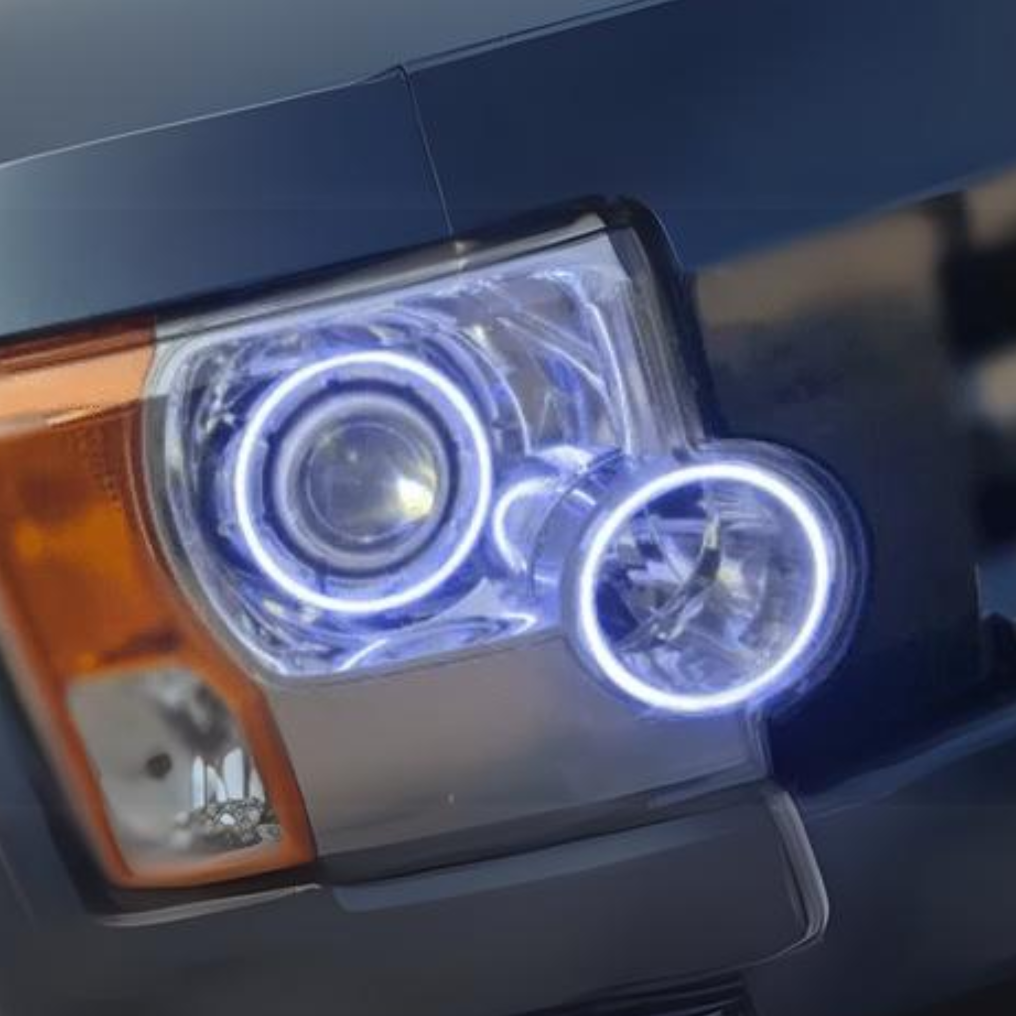 Land Rover LR3 Multicolor Halo Kit (2005-2009) – Custom Multicolor LED Lighting by RGB Halo Kits