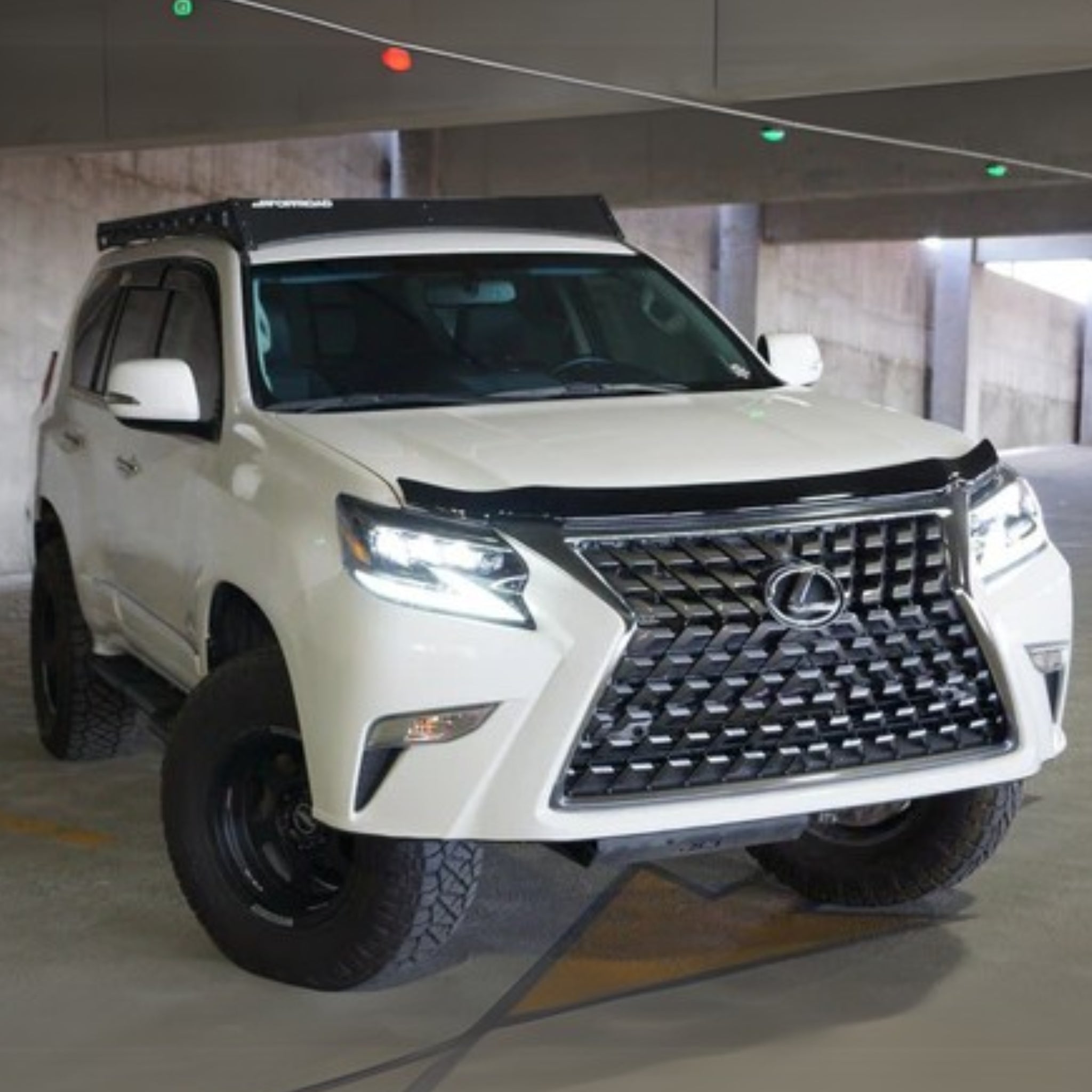 Lexus GX 460 (2014-2023): Multicolor Flow Series Alphablack Nova-series Headlights | Alpharex – Custom Multicolor LED Lighting by RGB Halo Kits