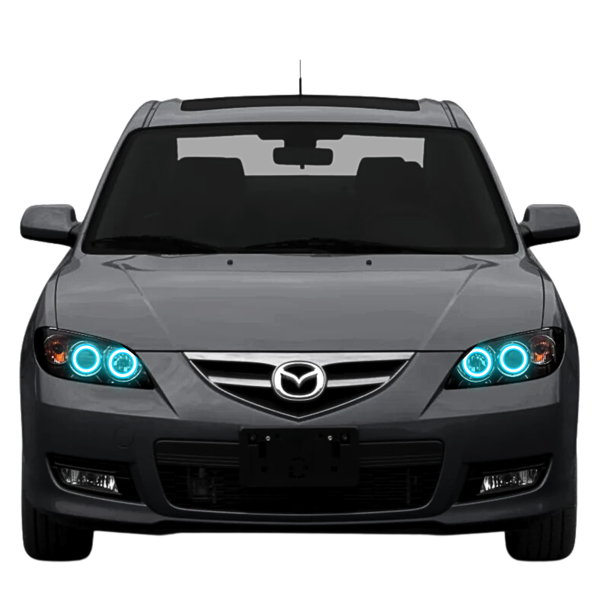 Mazda 3 Multicolor Halo Kit (2004-2009) – Custom Multicolor LED Lighting by RGB Halo Kits