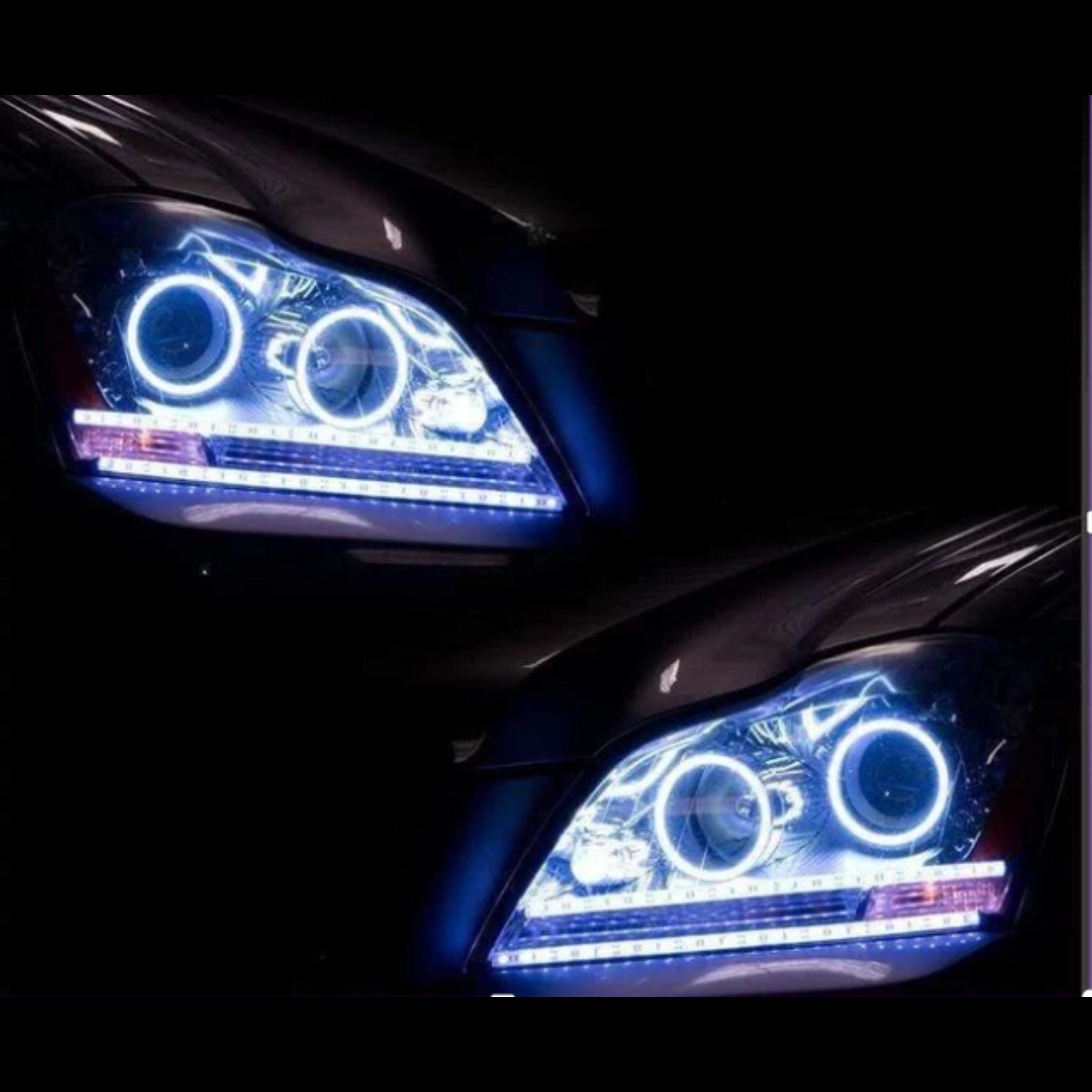 Mercedes GL 450/550 Multicolor Halo Kit (2007-2012) – Custom Multicolor LED Lighting by RGB Halo Kits