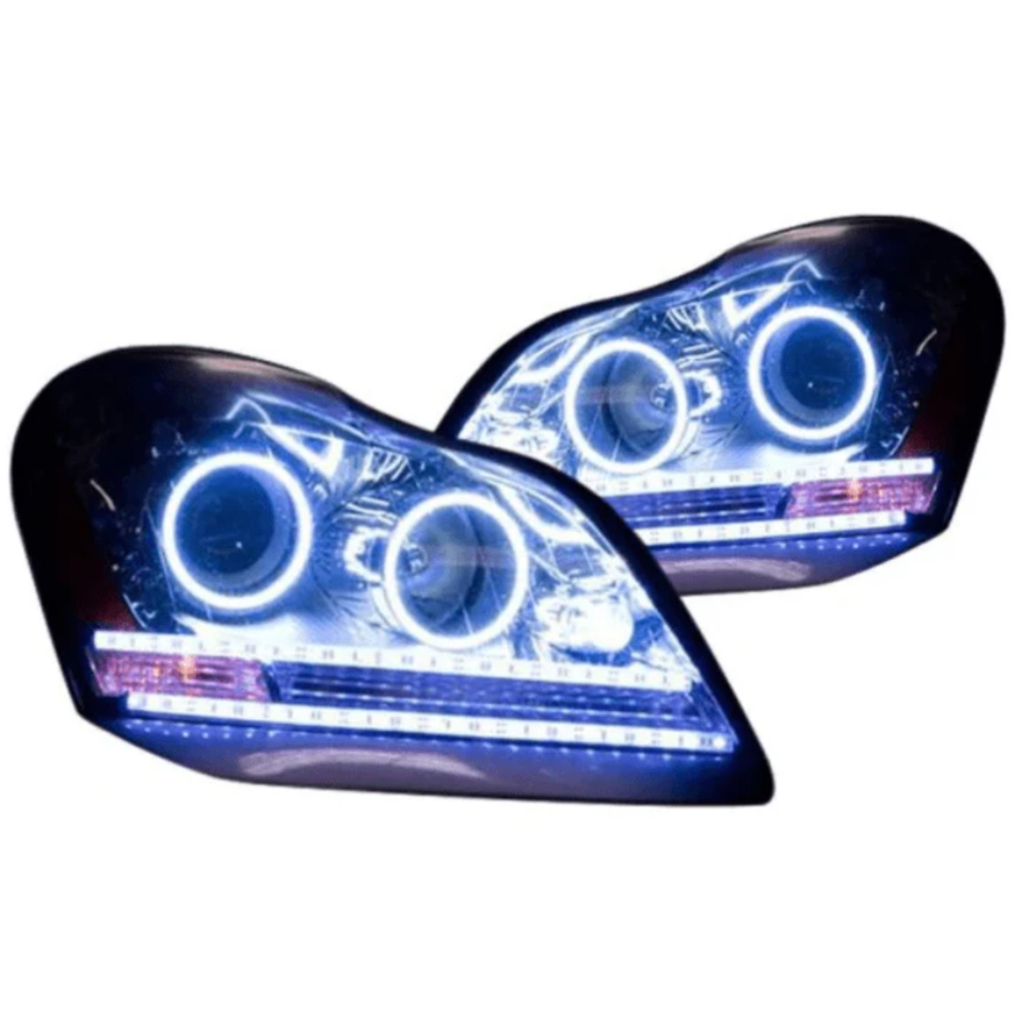 Mercedes GL 450/550 Multicolor Halo Kit (2007-2012) – Custom Multicolor LED Lighting by RGB Halo Kits