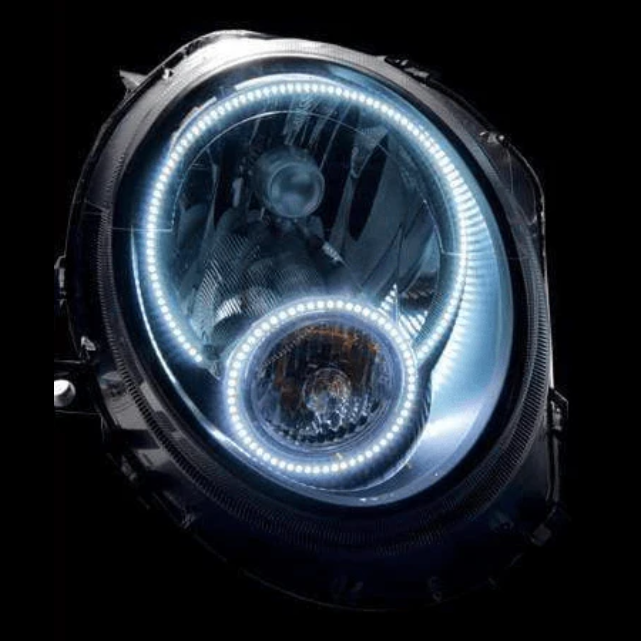 Mini Cooper Multicolor Halo Kit (2009-2013) – Custom Multicolor LED Lighting by RGB Halo Kits