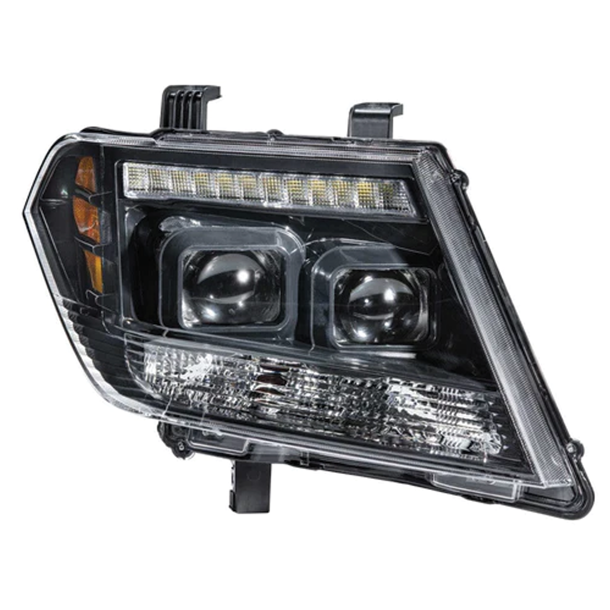 NIssan Frontier: LED HEADLIGHTS (2009 - 2020) | XB Hybrid – Custom Multicolor LED Lighting by RGB Halo Kits