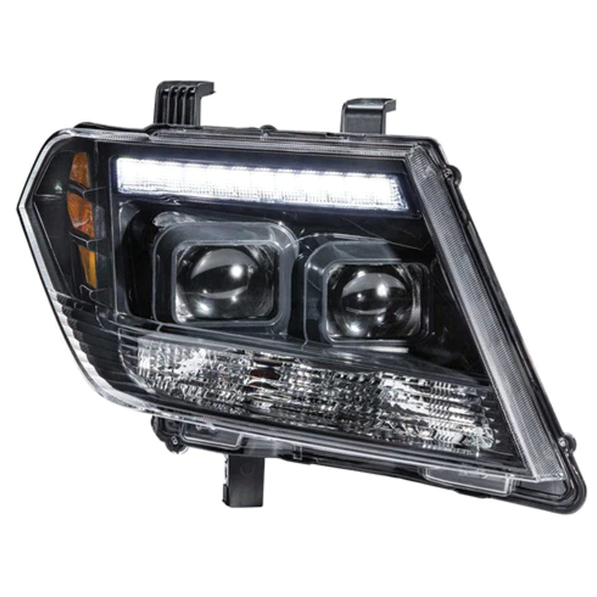 NIssan Frontier: LED HEADLIGHTS (2009 - 2020) | XB Hybrid – Custom Multicolor LED Lighting by RGB Halo Kits