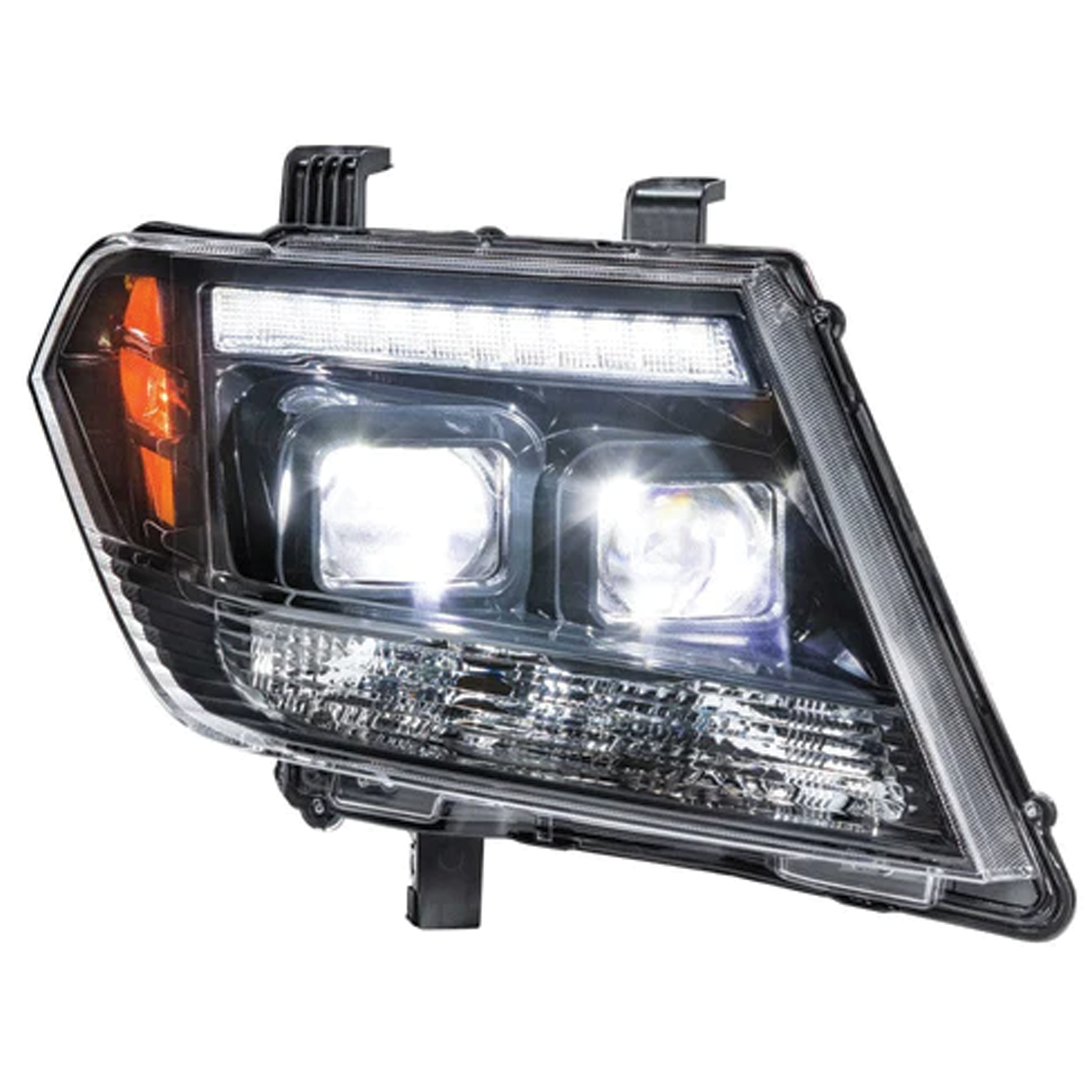 NIssan Frontier: LED HEADLIGHTS (2009 - 2020) | XB Hybrid – Custom Multicolor LED Lighting by RGB Halo Kits