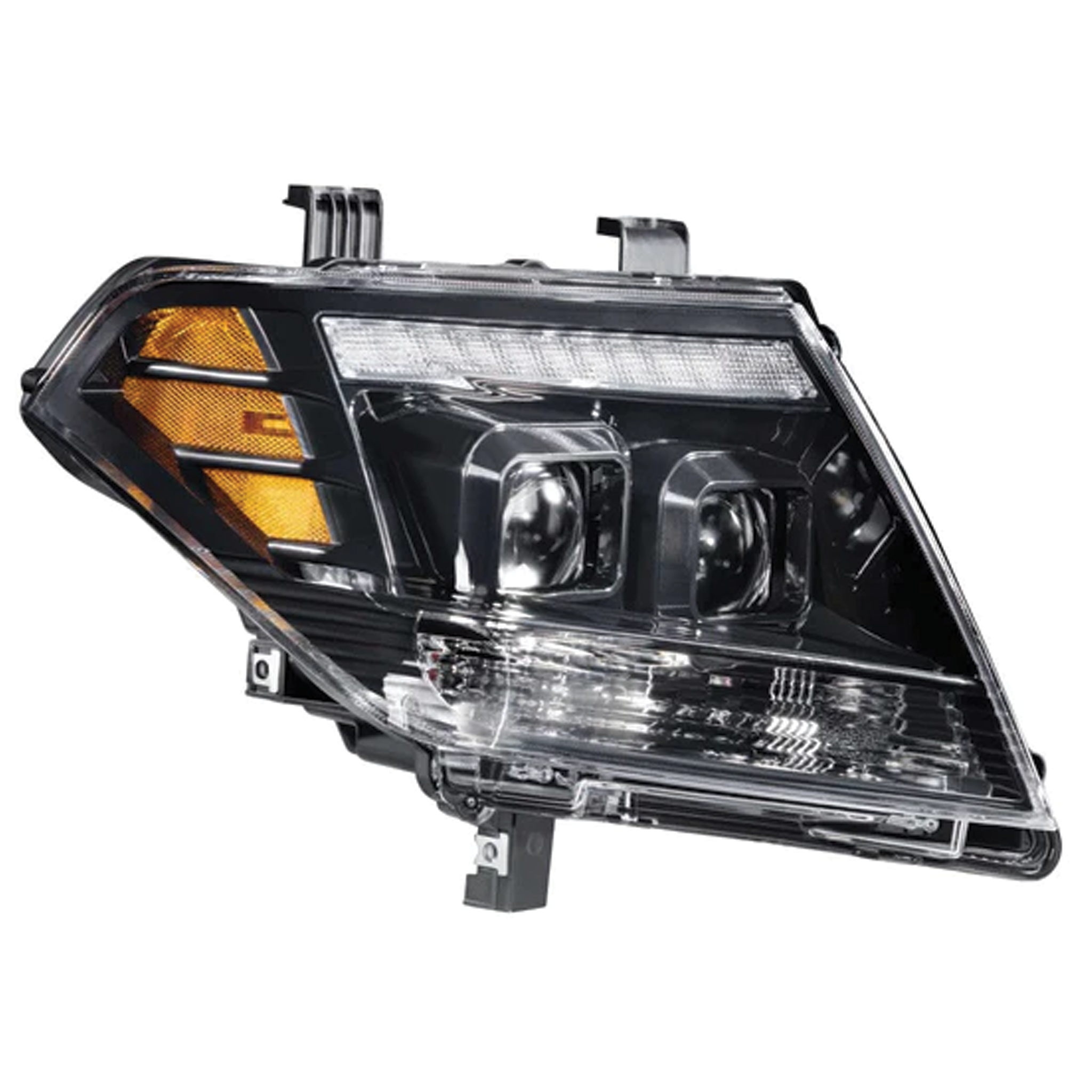 NIssan Frontier: LED HEADLIGHTS (2009 - 2020) | XB Hybrid – Custom Multicolor LED Lighting by RGB Halo Kits