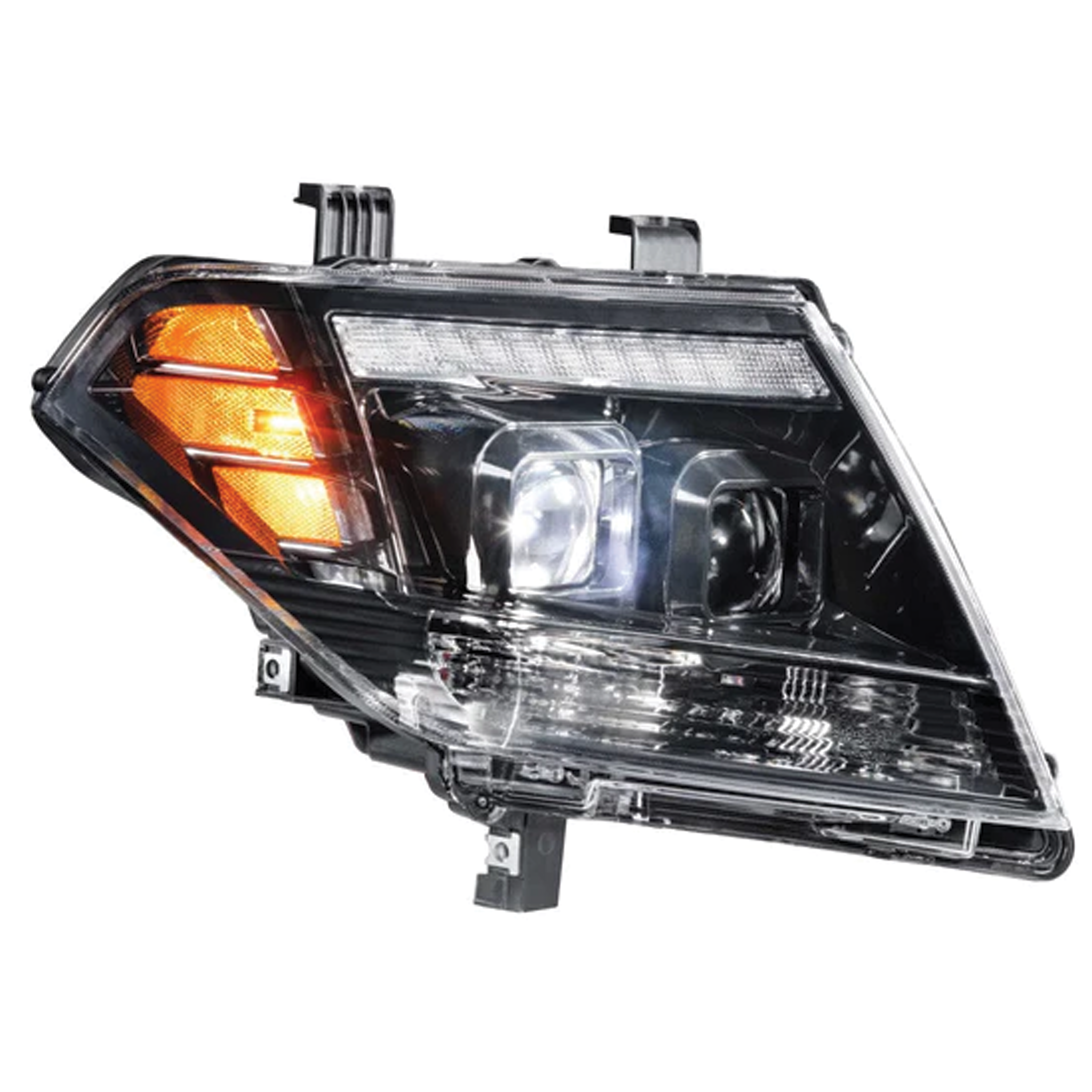 NIssan Frontier: LED HEADLIGHTS (2009 - 2020) | XB Hybrid – Custom Multicolor LED Lighting by RGB Halo Kits