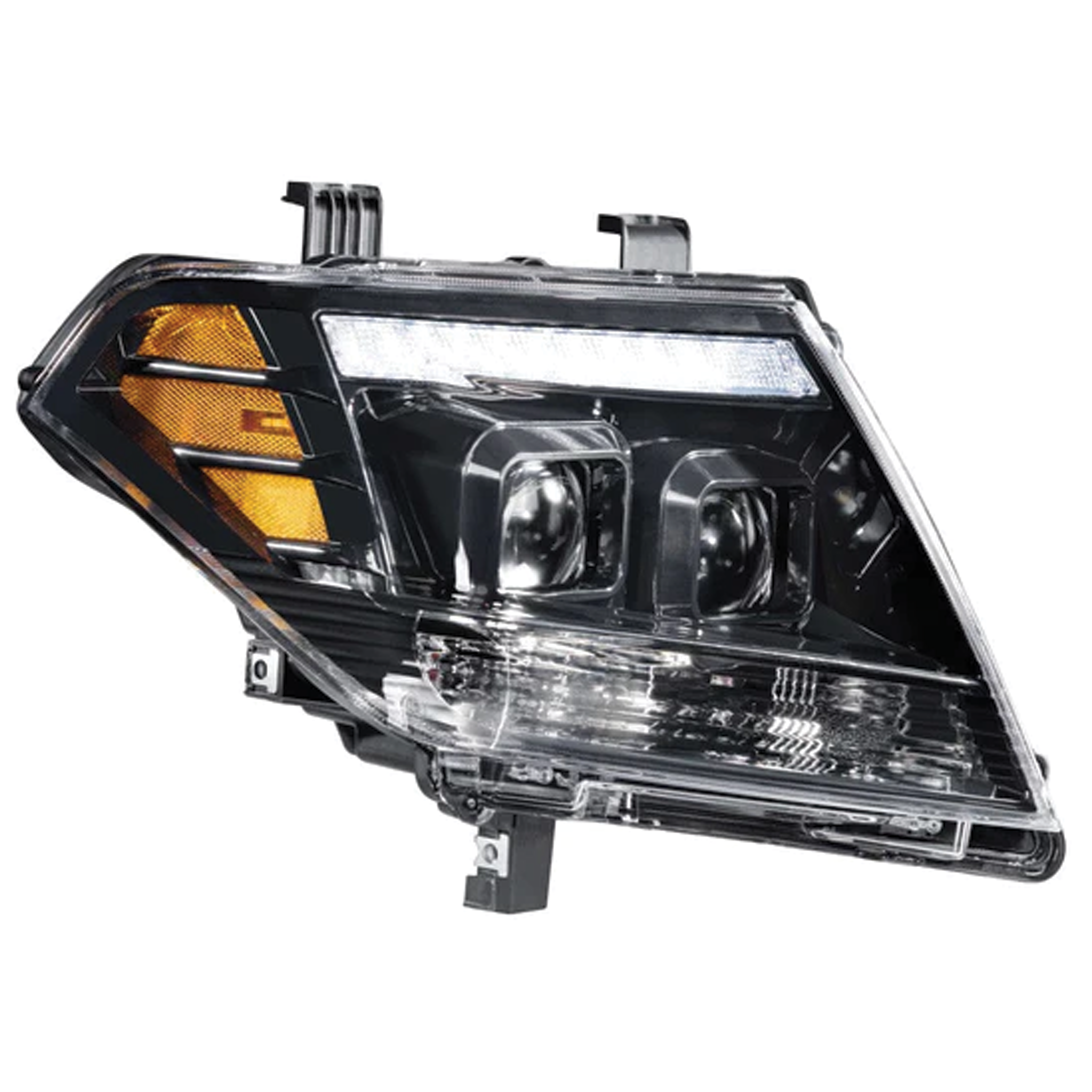 NIssan Frontier: LED HEADLIGHTS (2009 - 2020) | XB Hybrid – Custom Multicolor LED Lighting by RGB Halo Kits