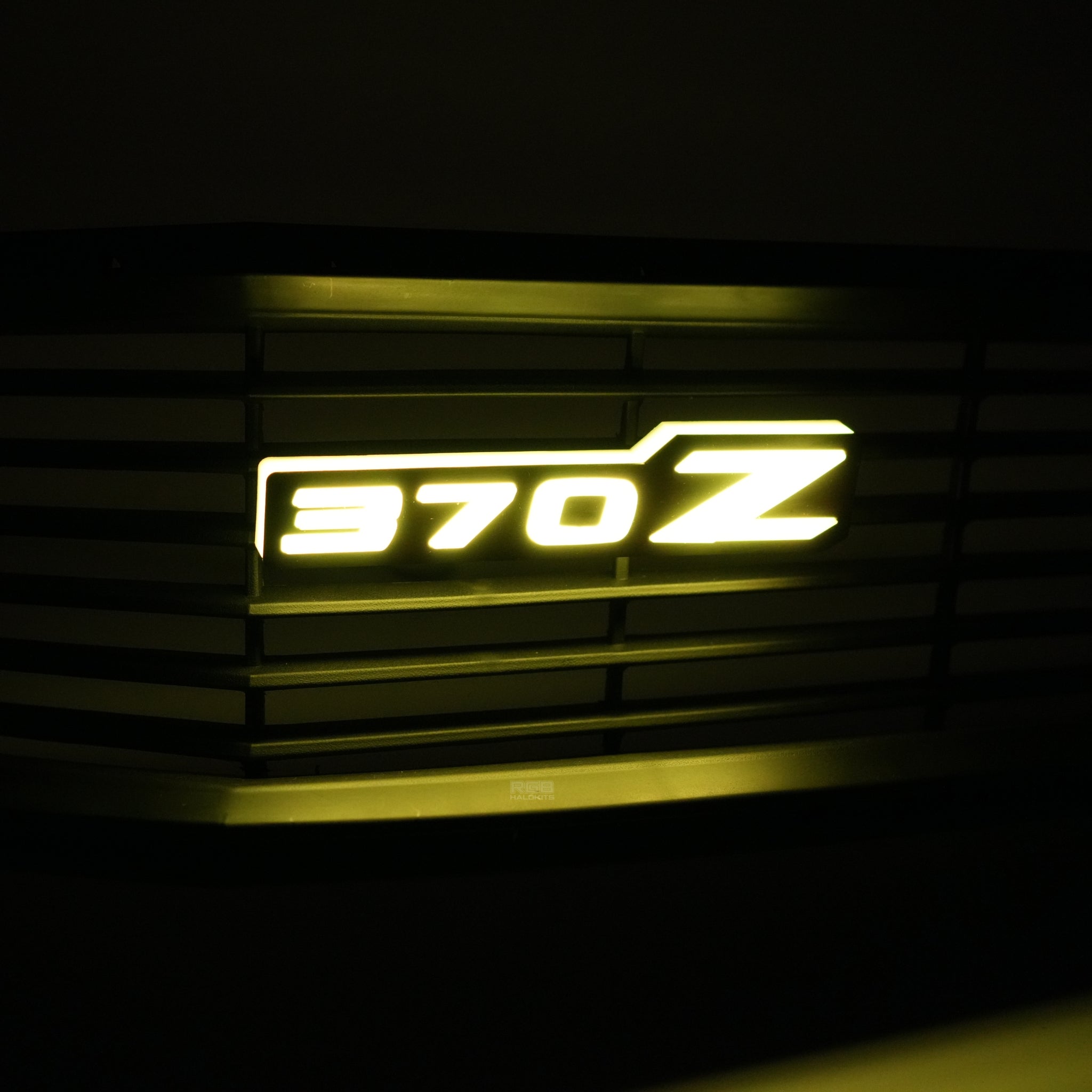 Nissan 370z LED Badge: (Multicolor Flow) – Custom Multicolor LED Lighting by RGB Halo Kits