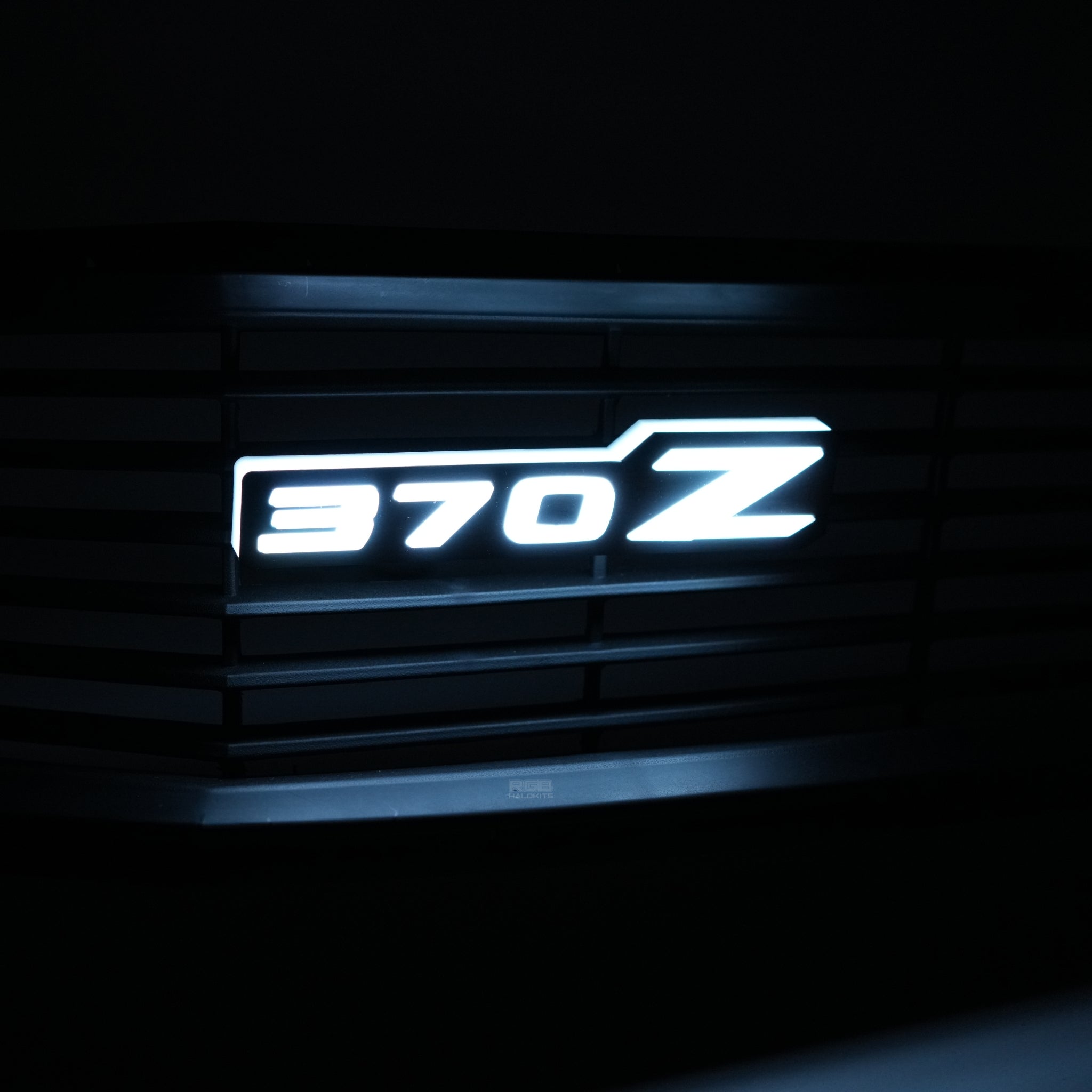 Nissan 370z LED Badge: (Multicolor Flow) – Custom Multicolor LED Lighting by RGB Halo Kits