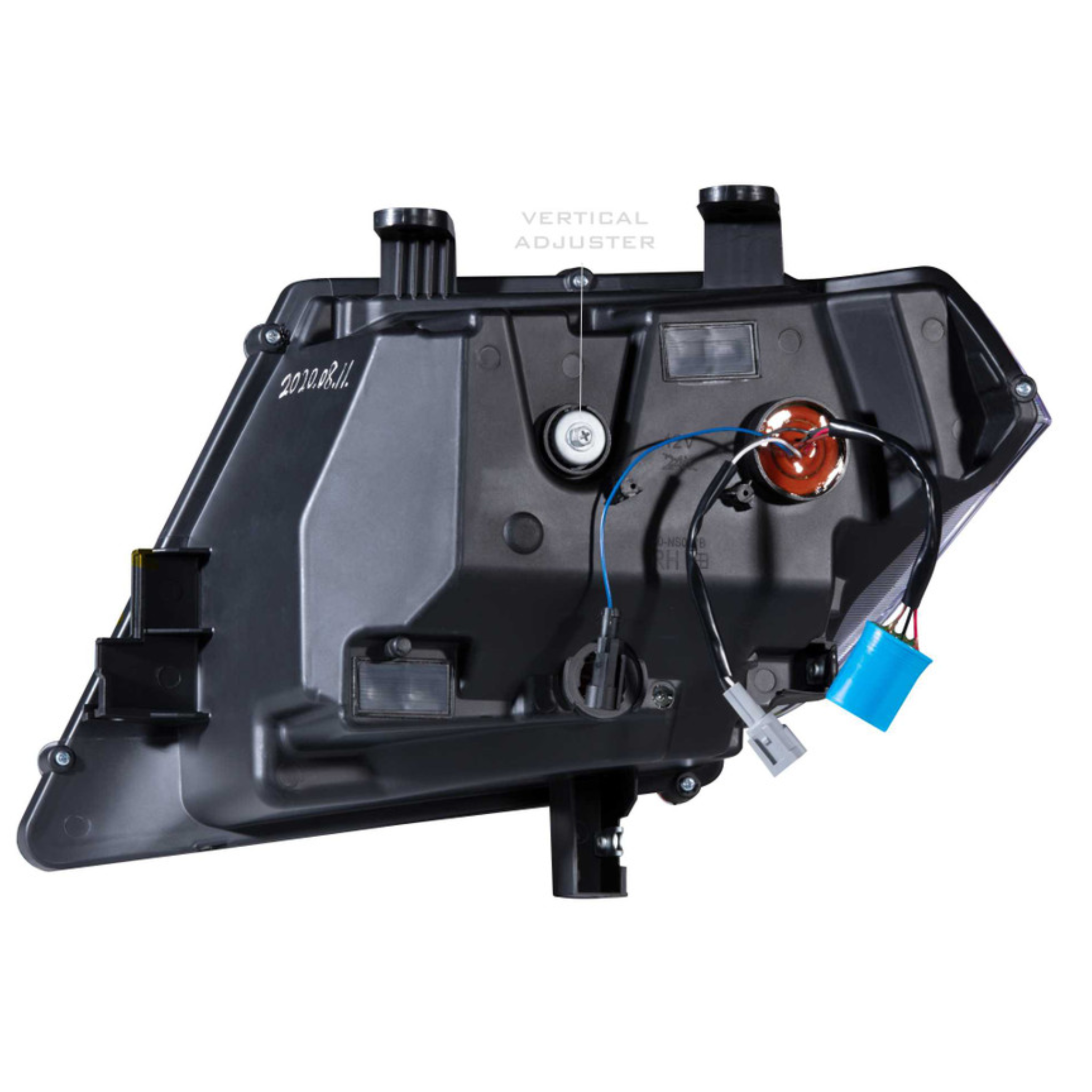 Nissan Frontier: Multicolor Flow Series Headlights (2009-2020) | XB Hybrid Morimoto – Custom Multicolor LED Lighting by RGB Halo Kits