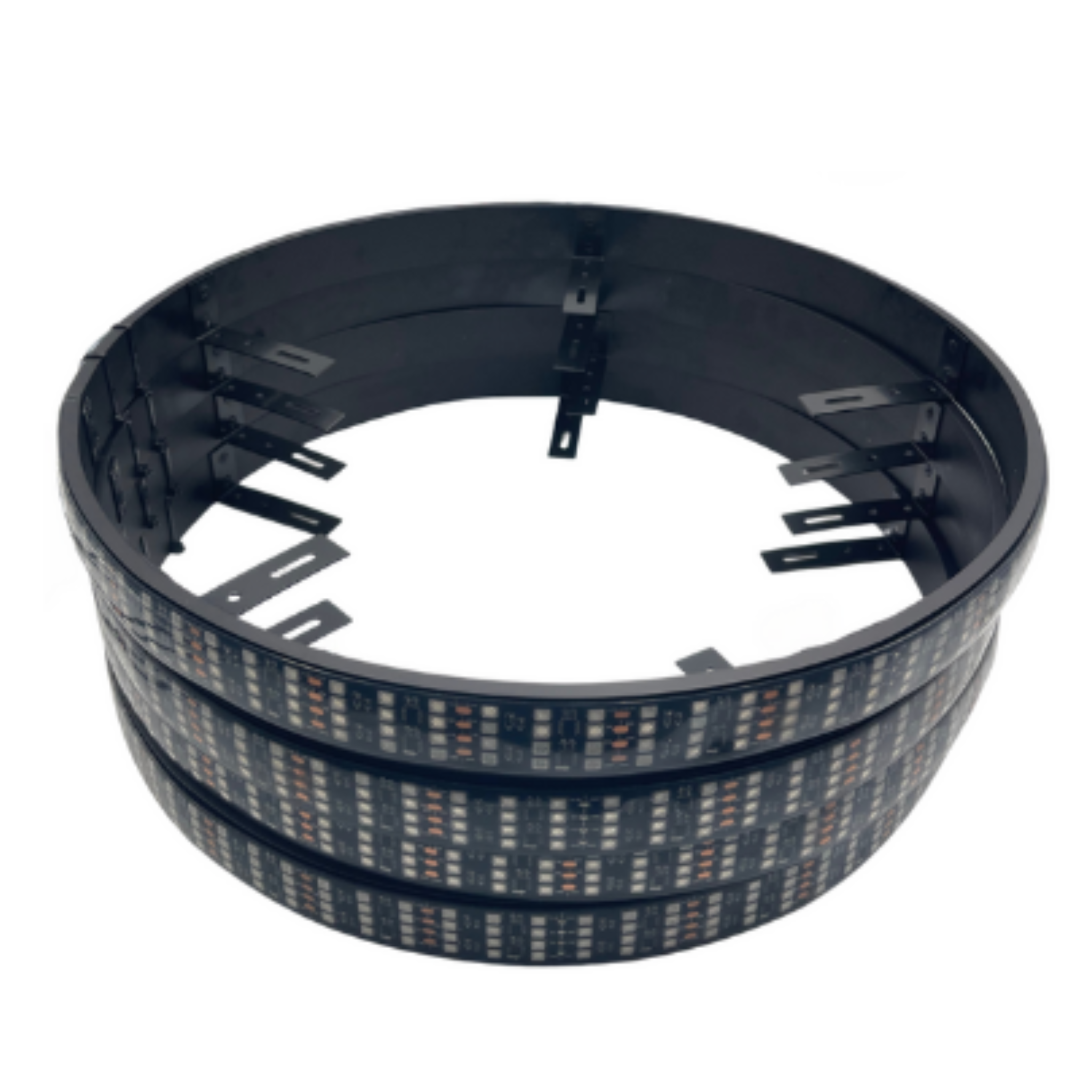 Quad 4 Row LED Wheel Ring (Replacements) – Custom Multicolor LED Lighting by RGB Halo Kits