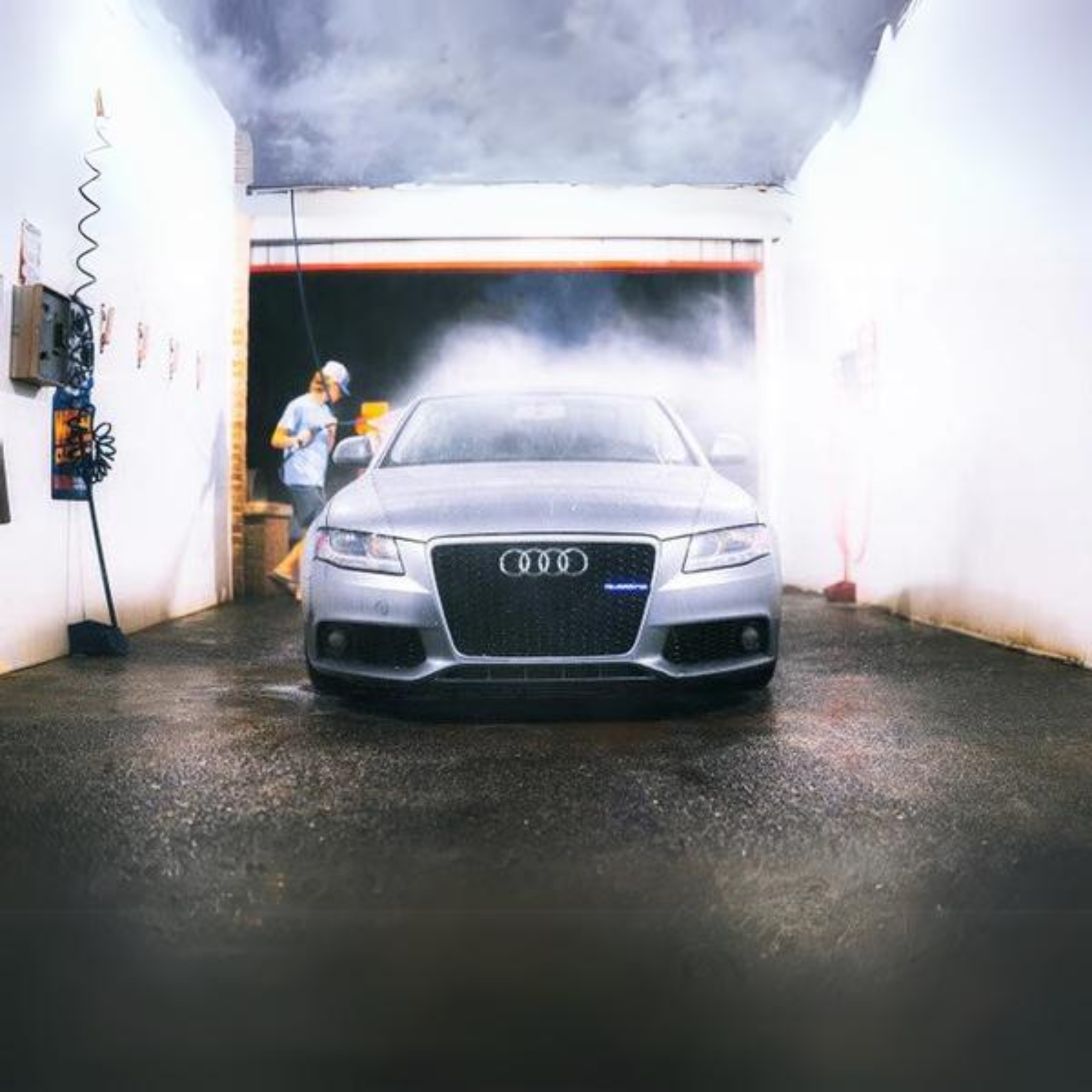 Quattro : Illuminated Multicolor Flow LED Badge | Lit Logos – Custom Multicolor LED Lighting by RGB Halo Kits