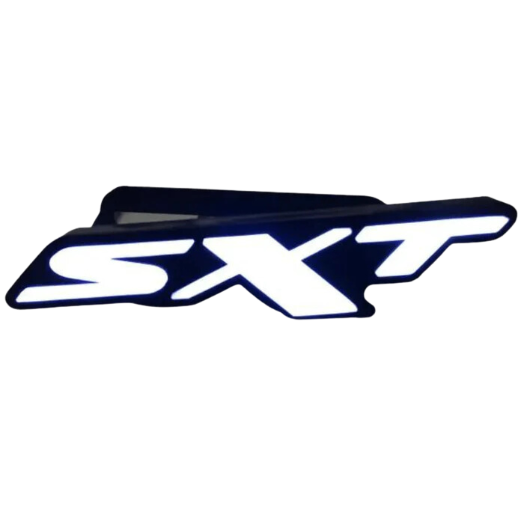 SXT RGB Illuminated LED Emblem Logo - RGB Halo Kits Multicolor Flow Series Color Chasing RGBWA LED headlight kit Oracle Lighting Trendz OneUpLighting Morimoto theretrofitsource AutoLEDTech Diode Dynamics