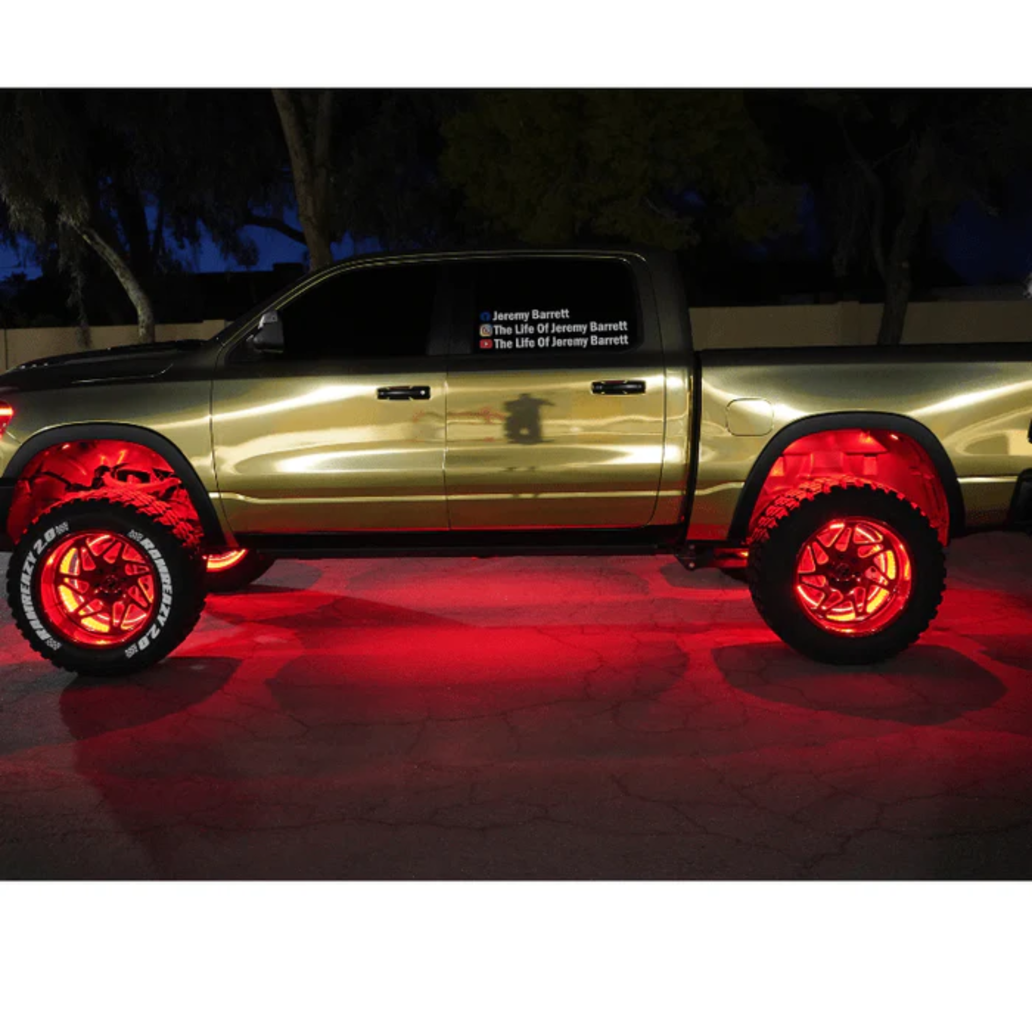 RGBW High Powered Rock Lights – Custom Multicolor LED Lighting by RGB Halo Kits