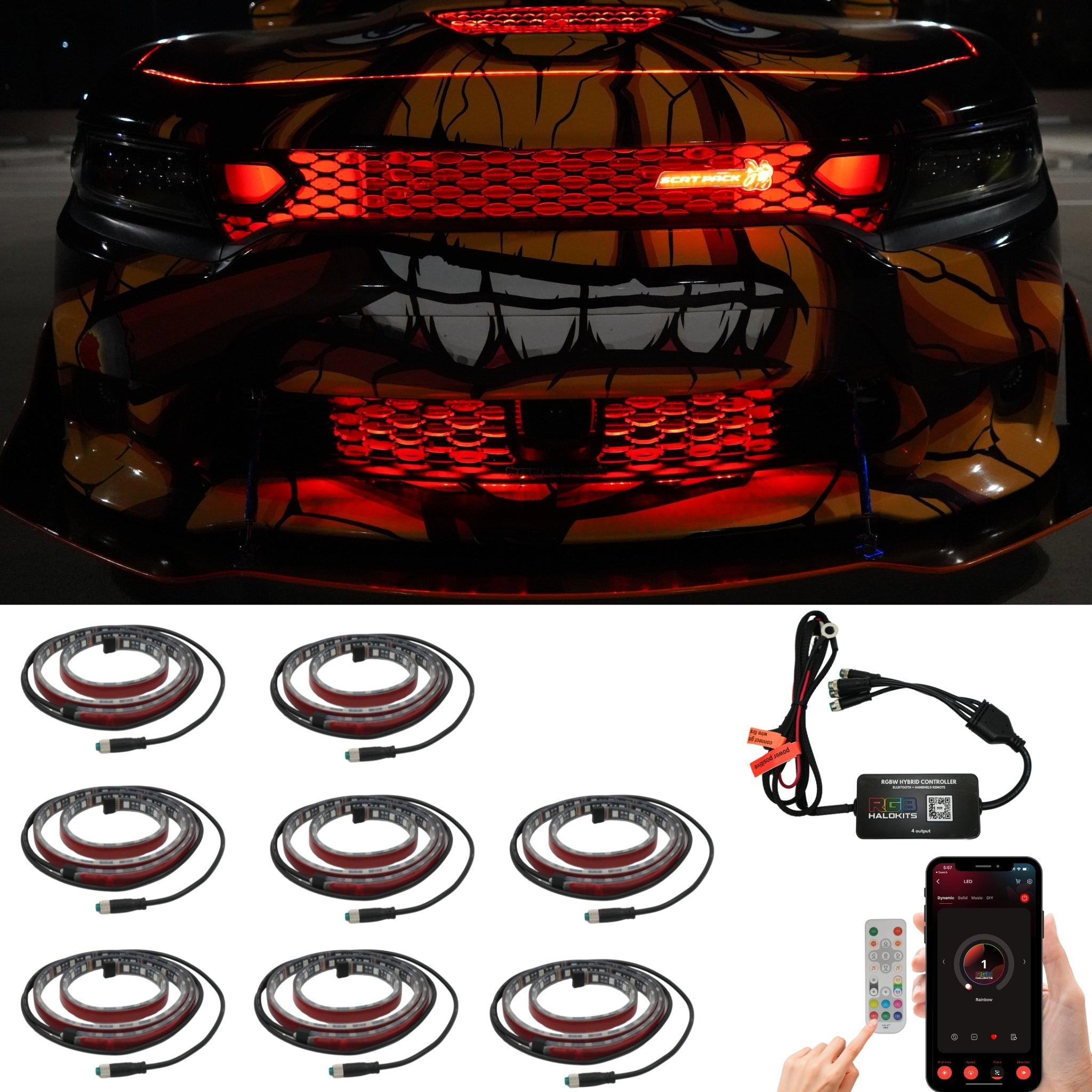 RGBW LED Grille Kit