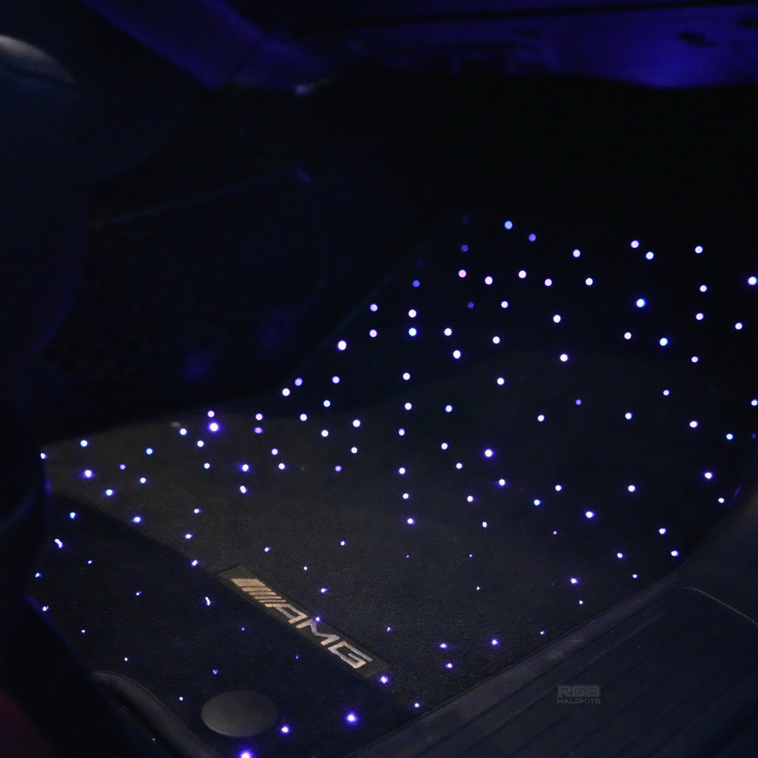 RGBW Multicolor Star Light Floor Mat Kit – Custom Multicolor LED Lighting by RGB Halo Kits