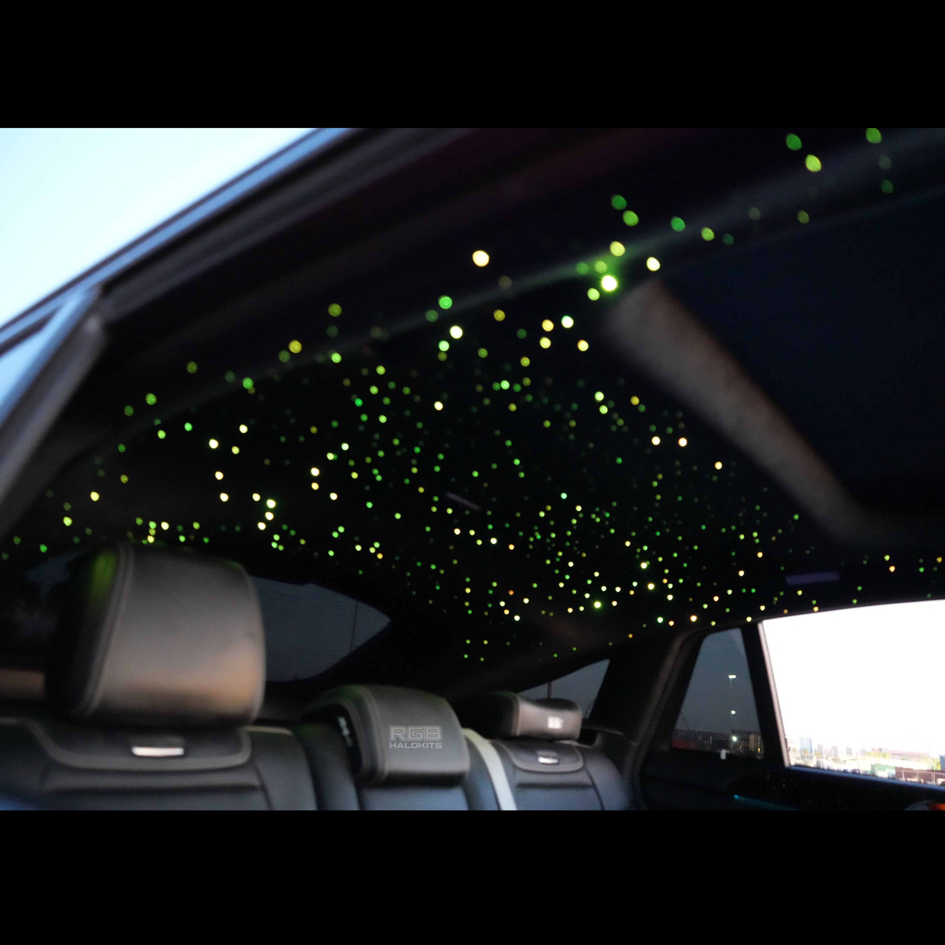 RGBW Twinkle Starlight Headliner Kit – 650 or 1,000 Stars – Custom Multicolor LED Lighting by RGB Halo Kits