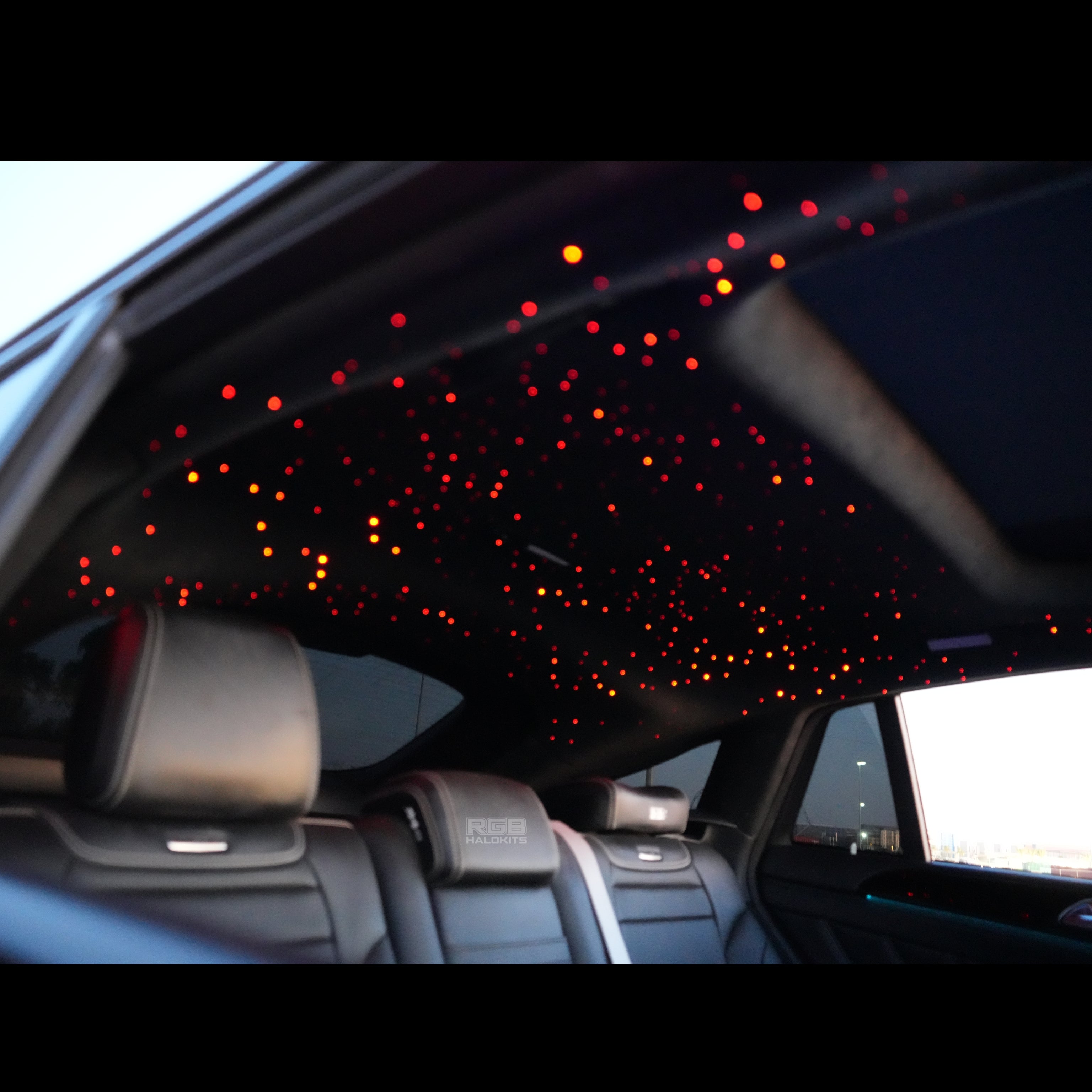 RGBW Twinkle Starlight Headliner Kit – 650 or 1,000 Stars – Custom Multicolor LED Lighting by RGB Halo Kits