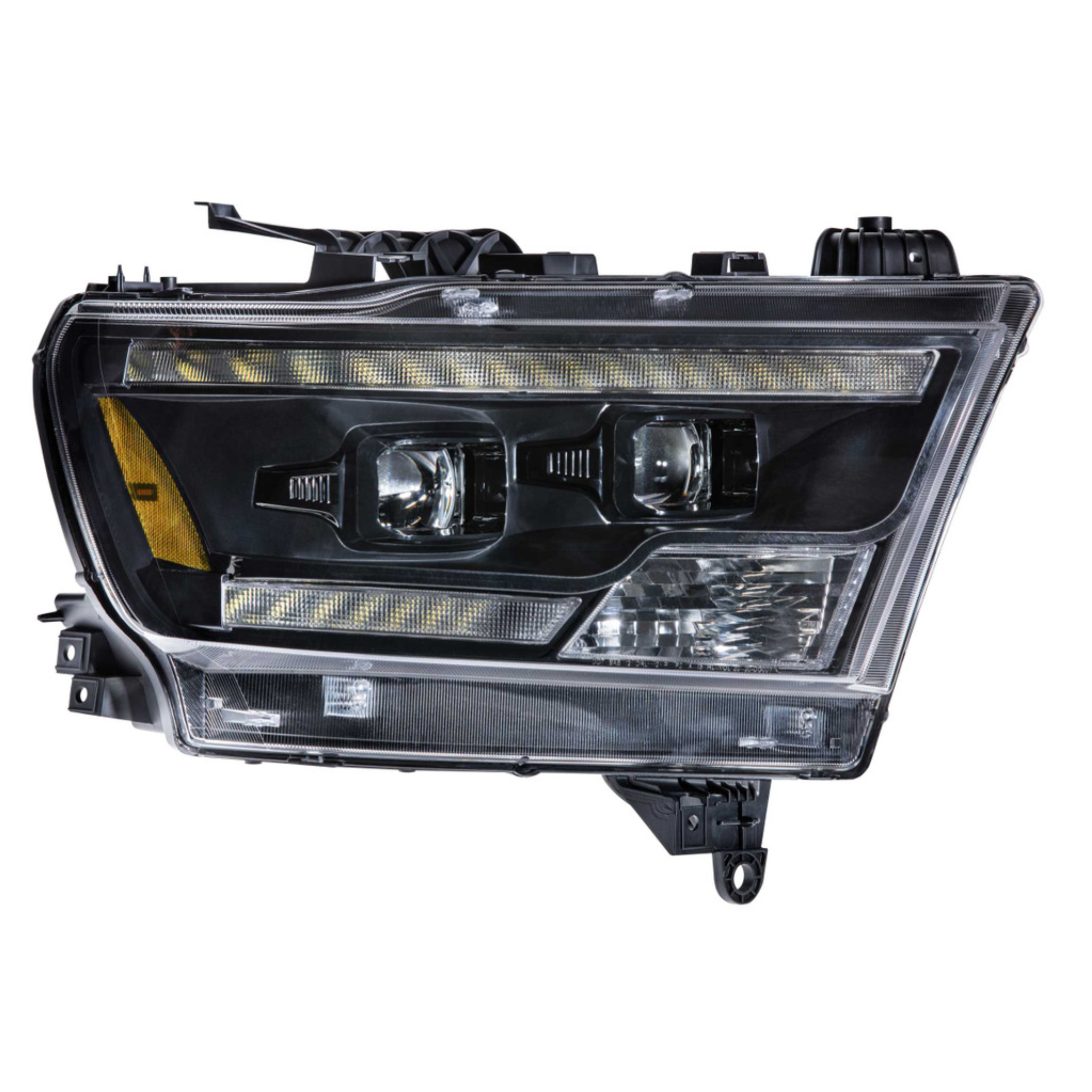 Ram 1500: LED HEADLIGHTS (2019 - 2024) | XB Hybrid – Custom Multicolor LED Lighting by RGB Halo Kits