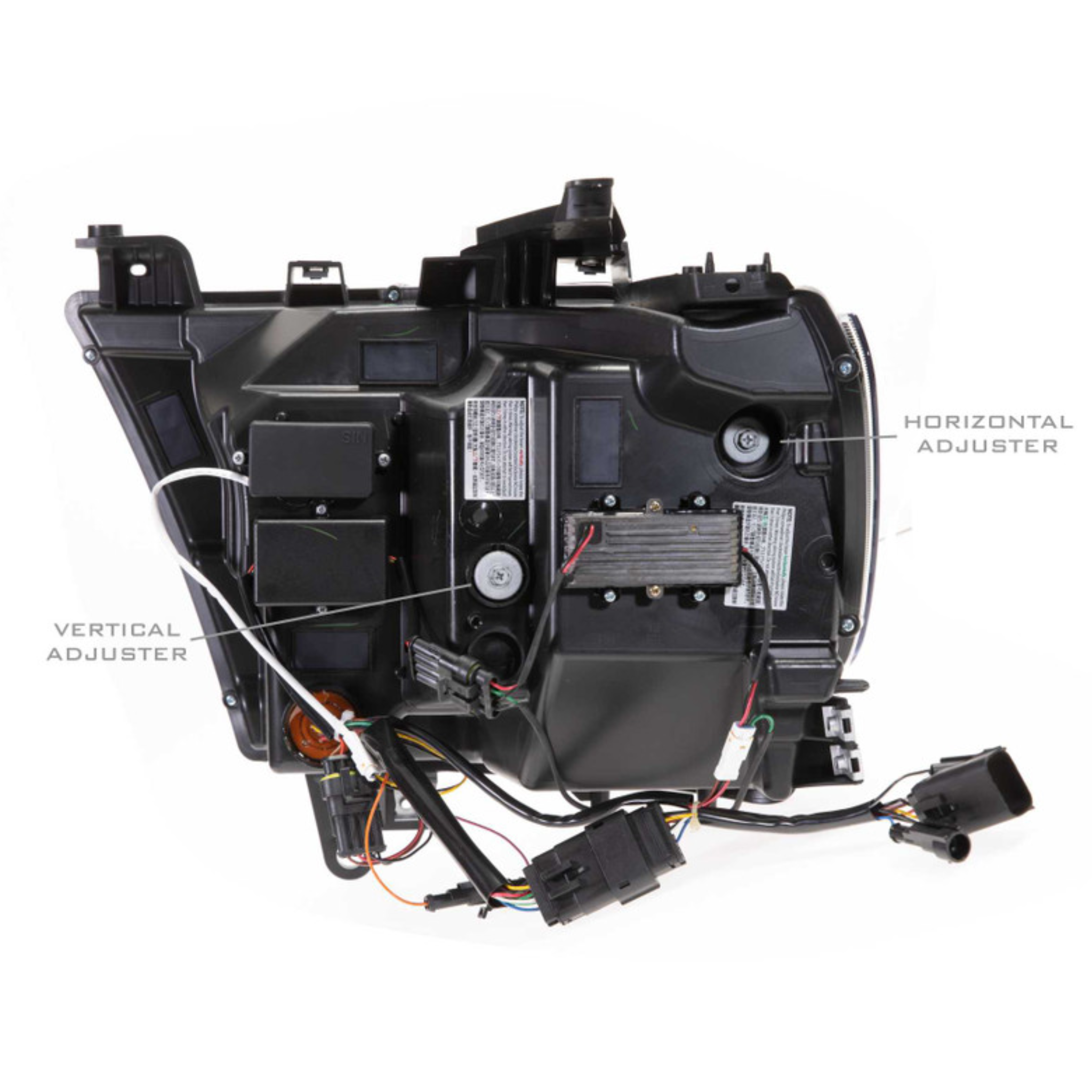 Ram 1500: Multicolor Flow Series Gen 2 Headlights (2019-2024) | XB Morimoto – Custom Multicolor LED Lighting by RGB Halo Kits