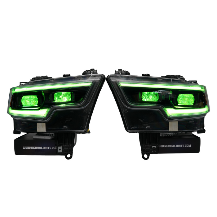 Ram 1500 / TRX RGBW DRL Boards (2019-2024) – Custom Multicolor LED Lighting by RGB Halo Kits