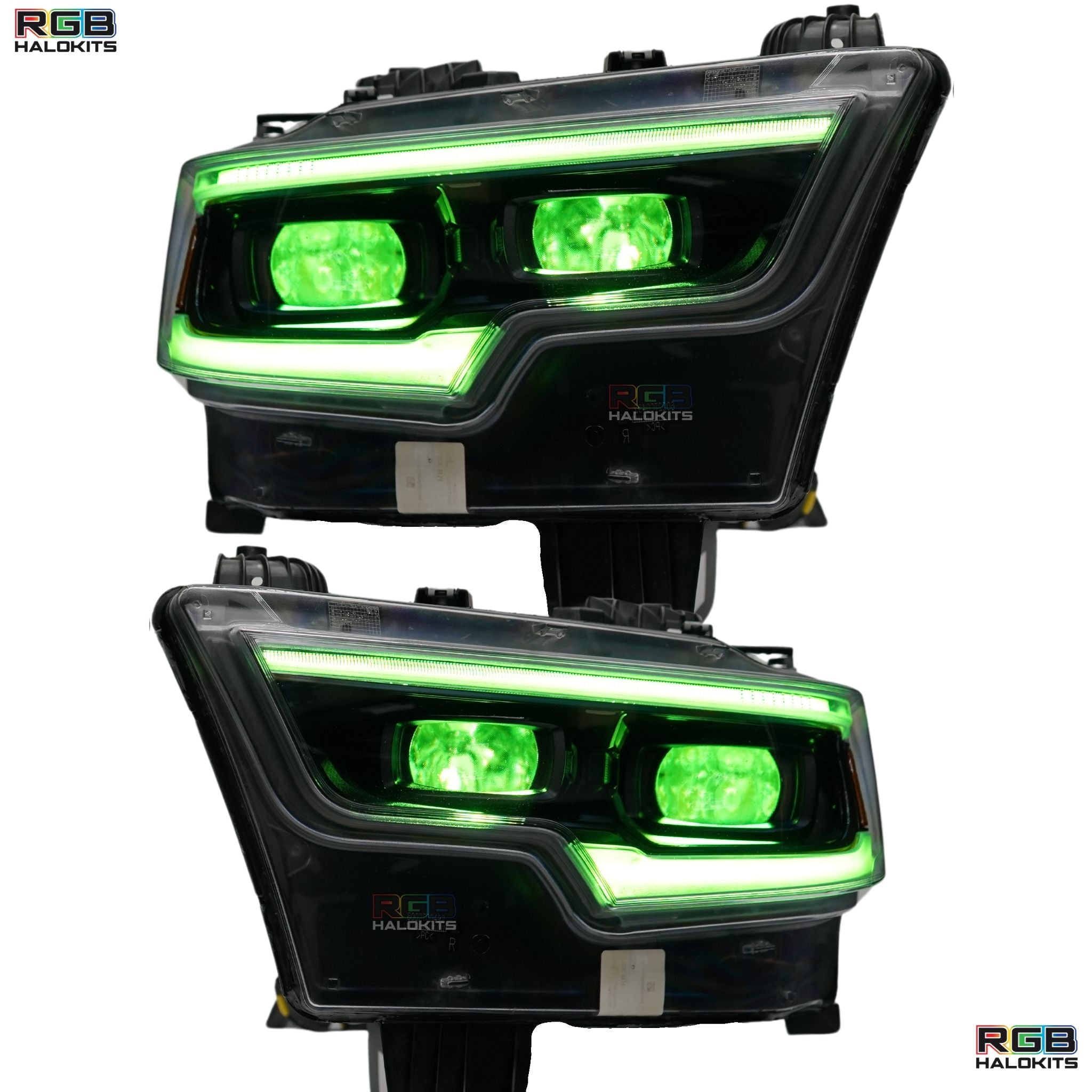 Ram 1500 / TRX RGBW DRL Boards (2019-2024) – Custom Multicolor LED Lighting by RGB Halo Kits